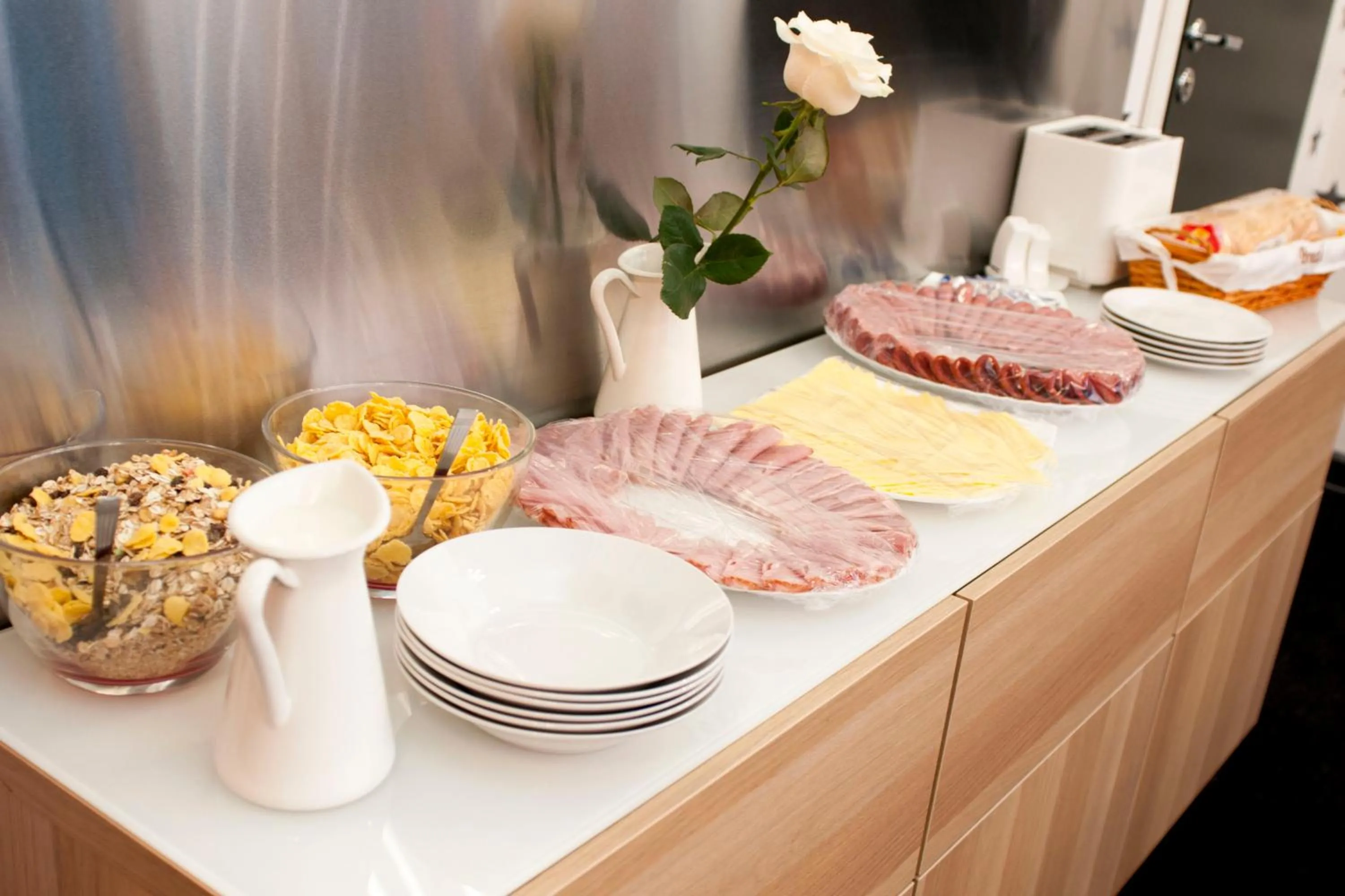 Buffet breakfast in Hotel Admiral