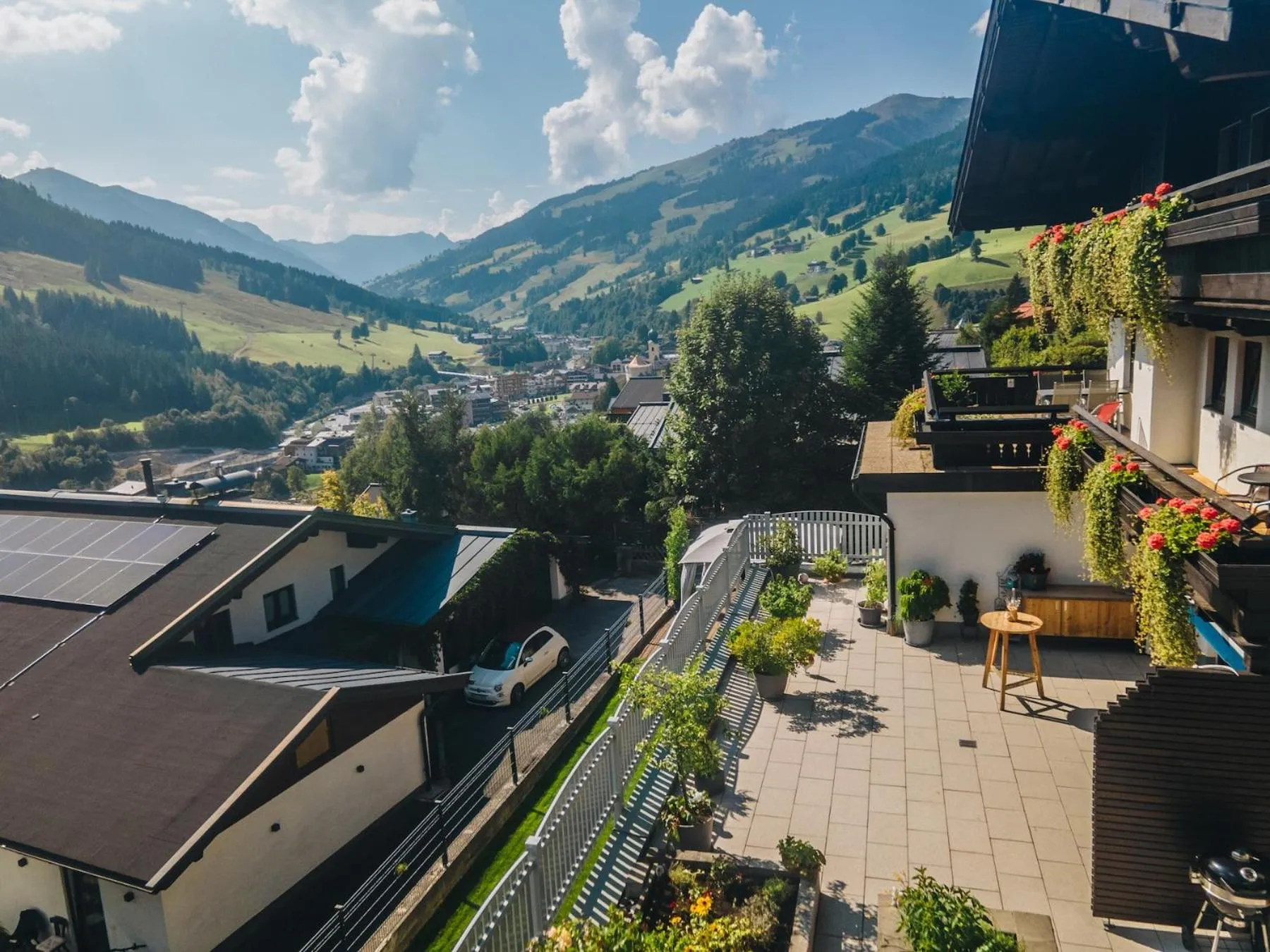 View (from property/room) in Pension Vier Jahreszeiten