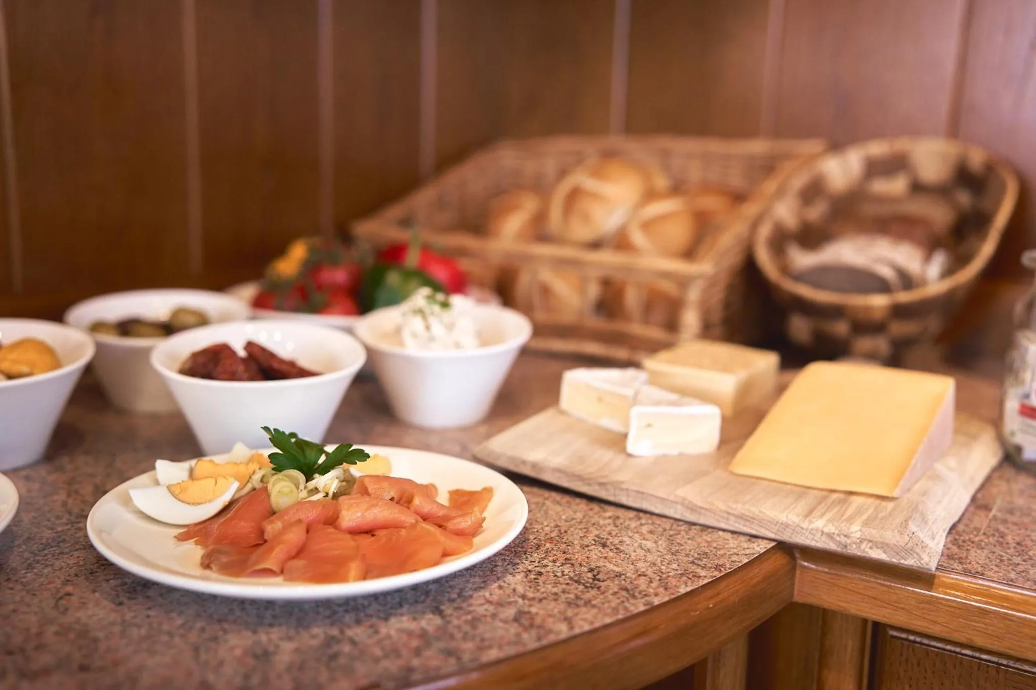 Breakfast in Pension Vier Jahreszeiten