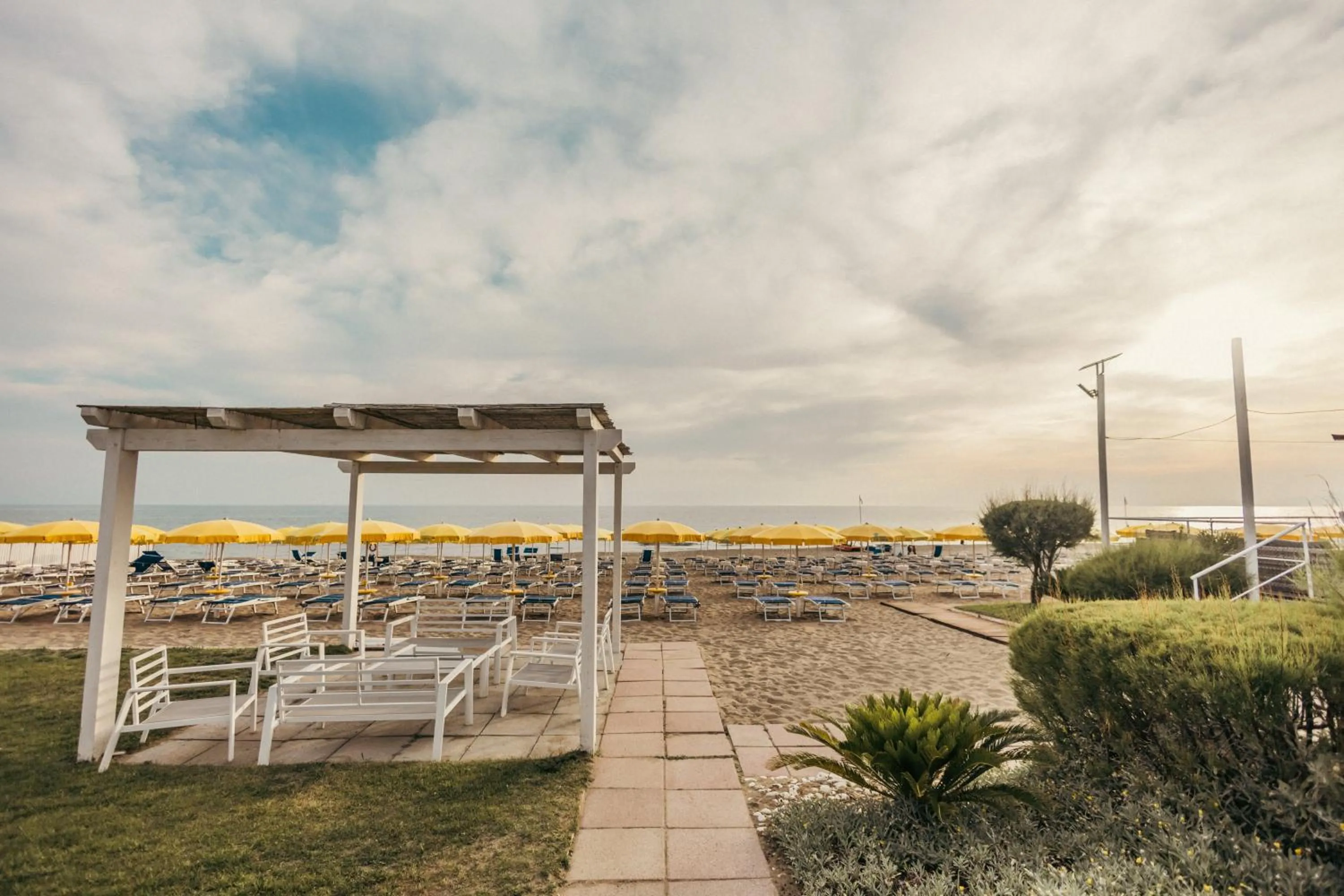 Beach in Hotel Le Palme