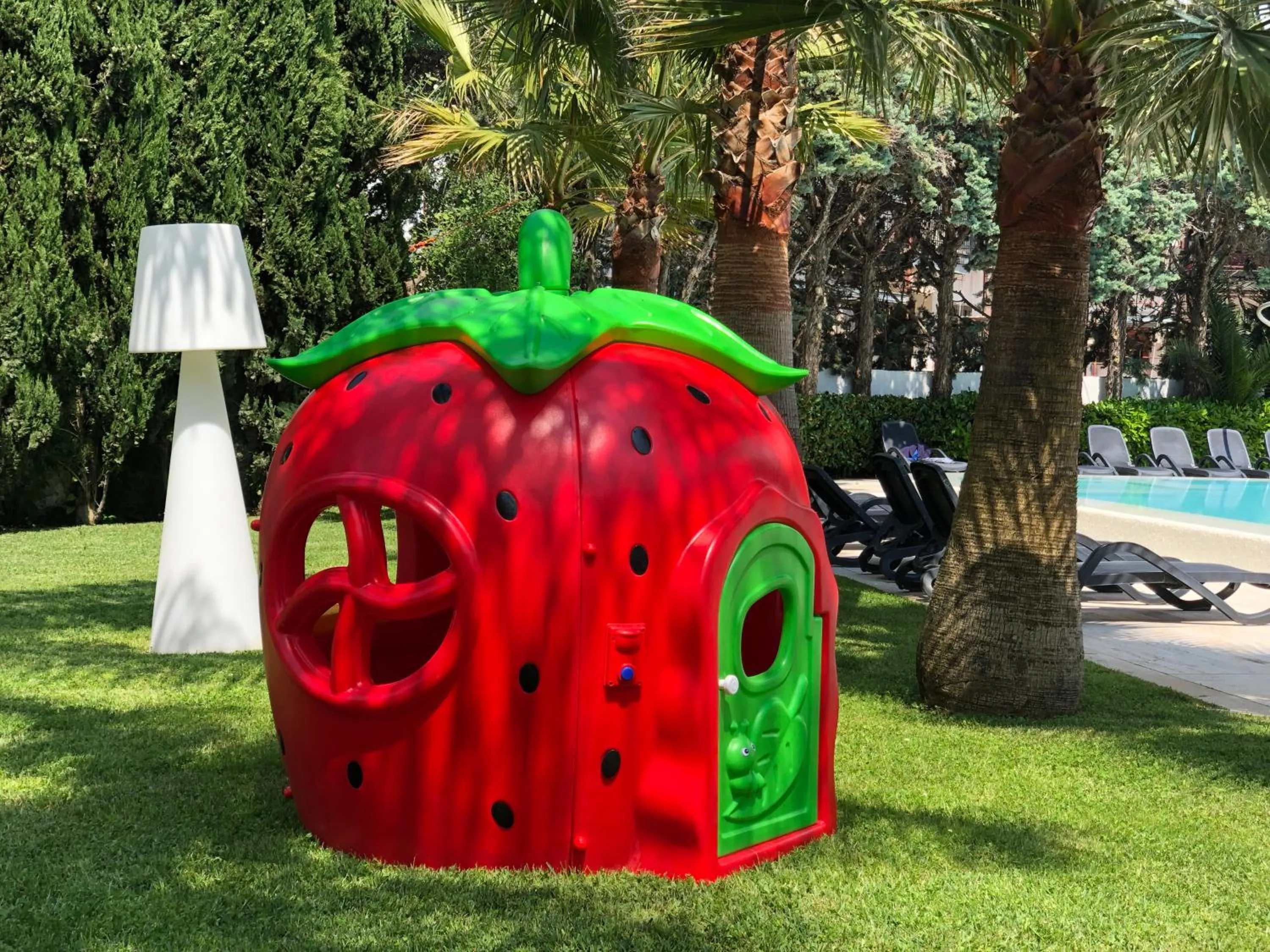Children play ground in Hotel Le Palme