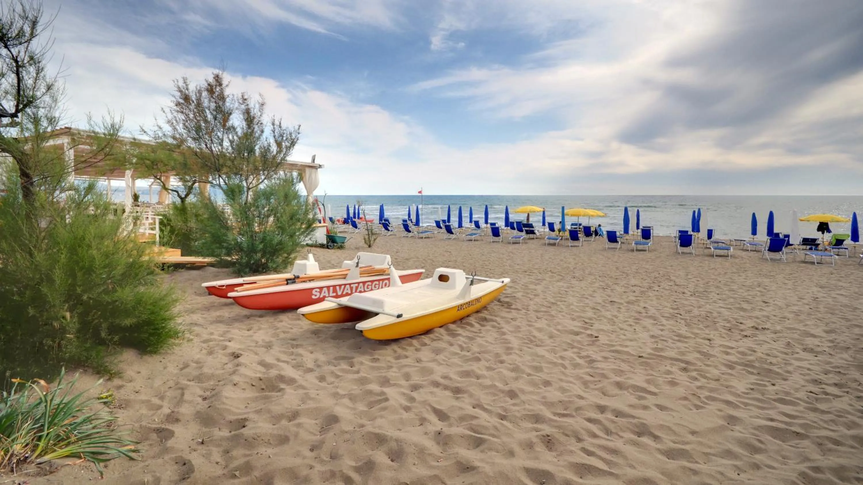 Beach in Hotel Le Palme
