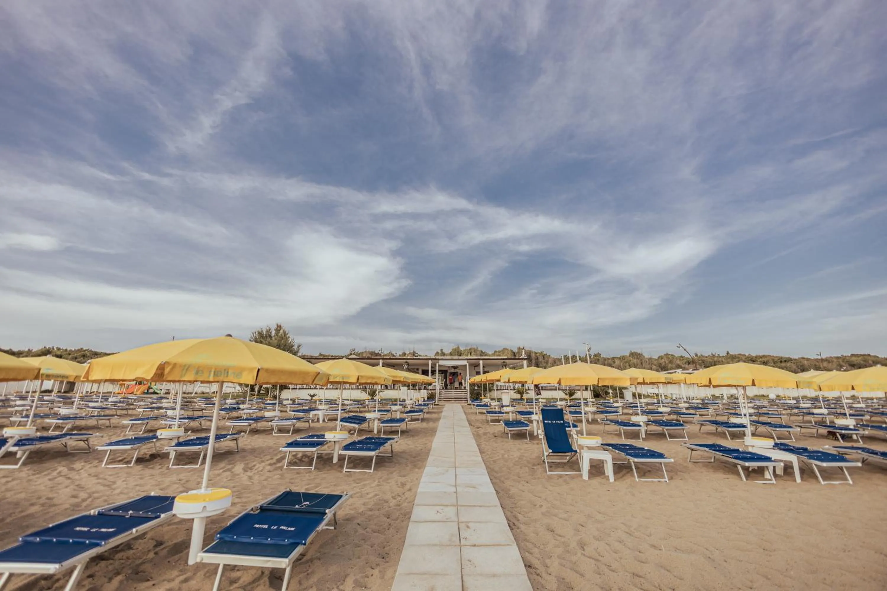 Beach in Hotel Le Palme
