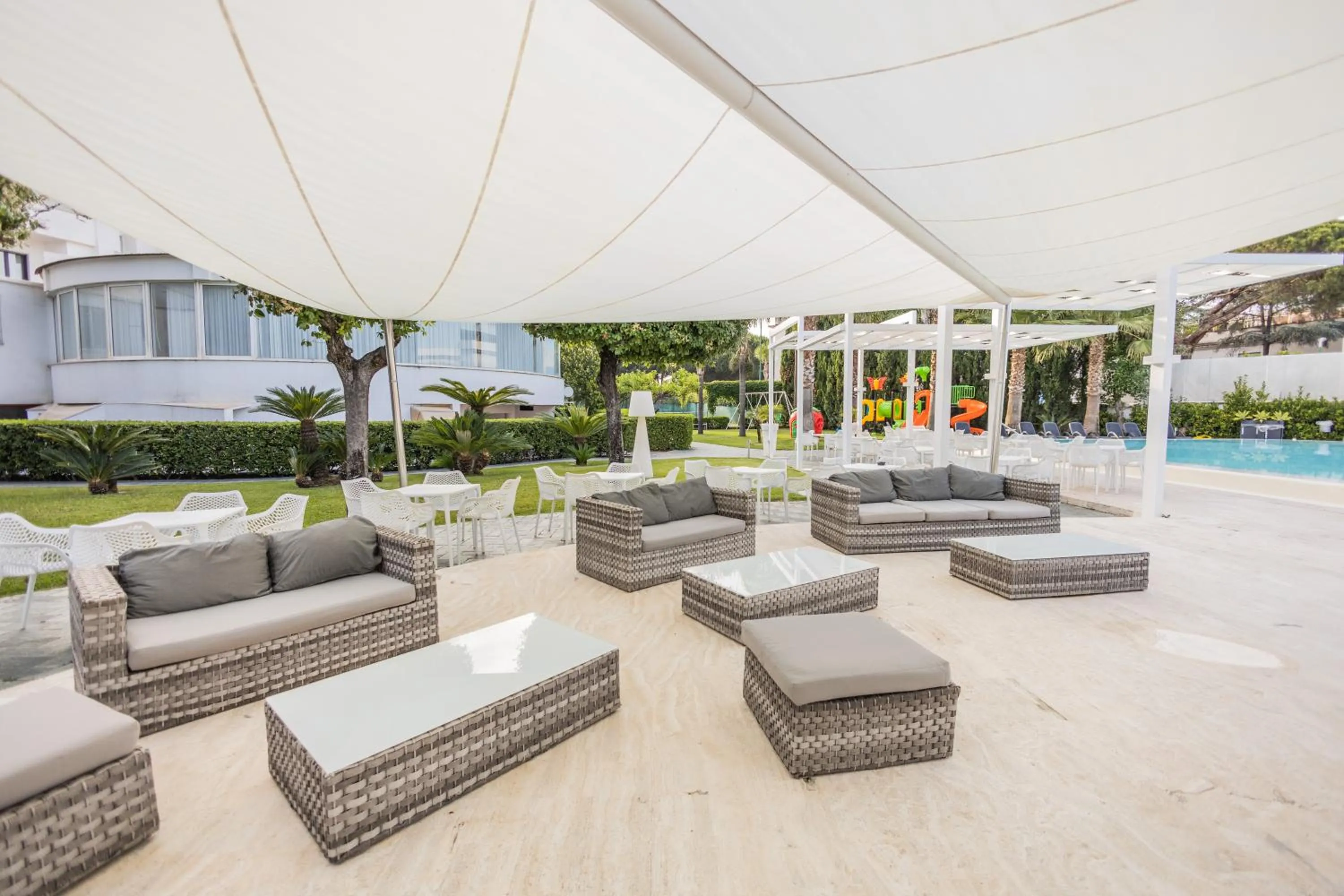 Swimming pool in Hotel Le Palme