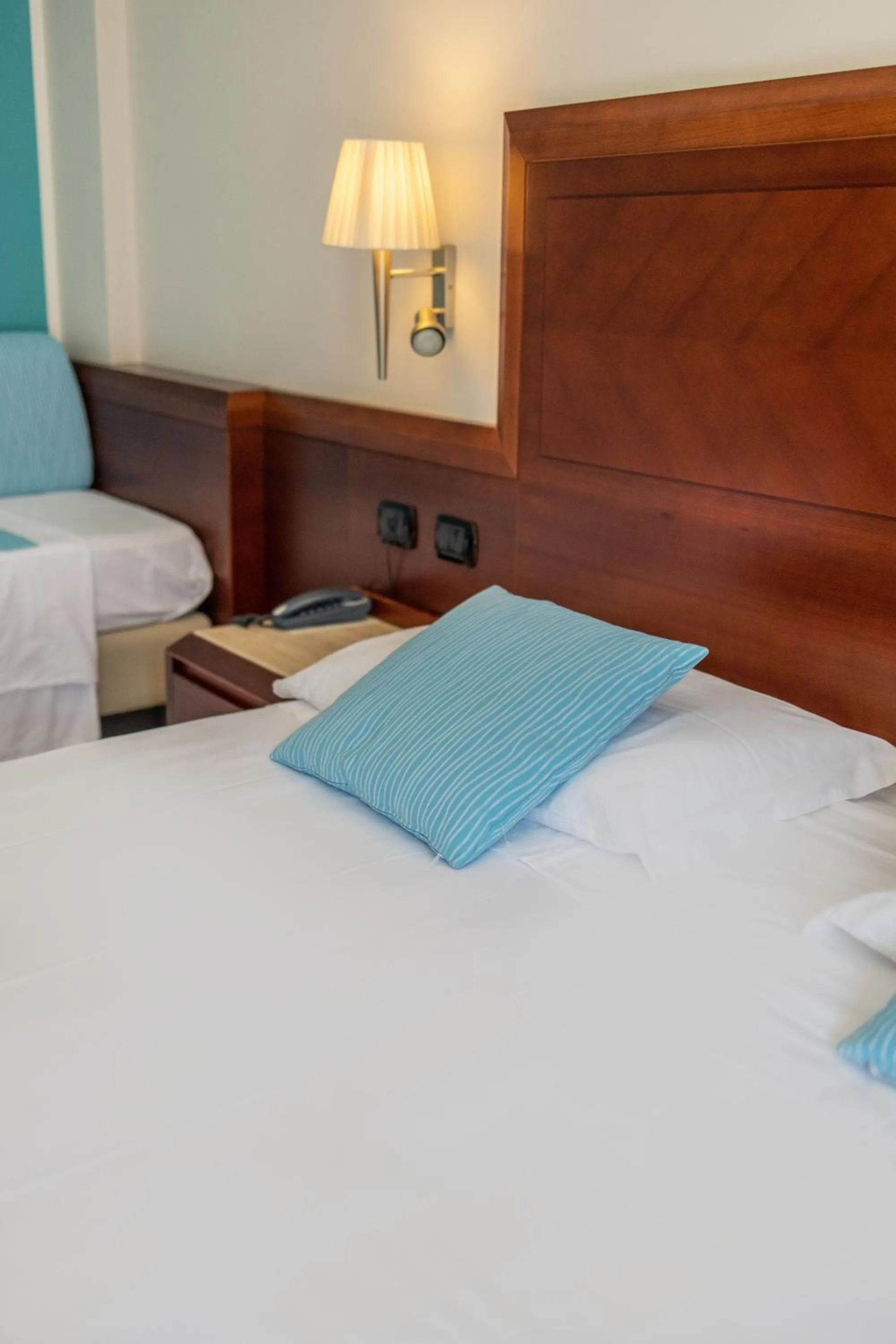 Decorative detail, Bed in Hotel Le Palme