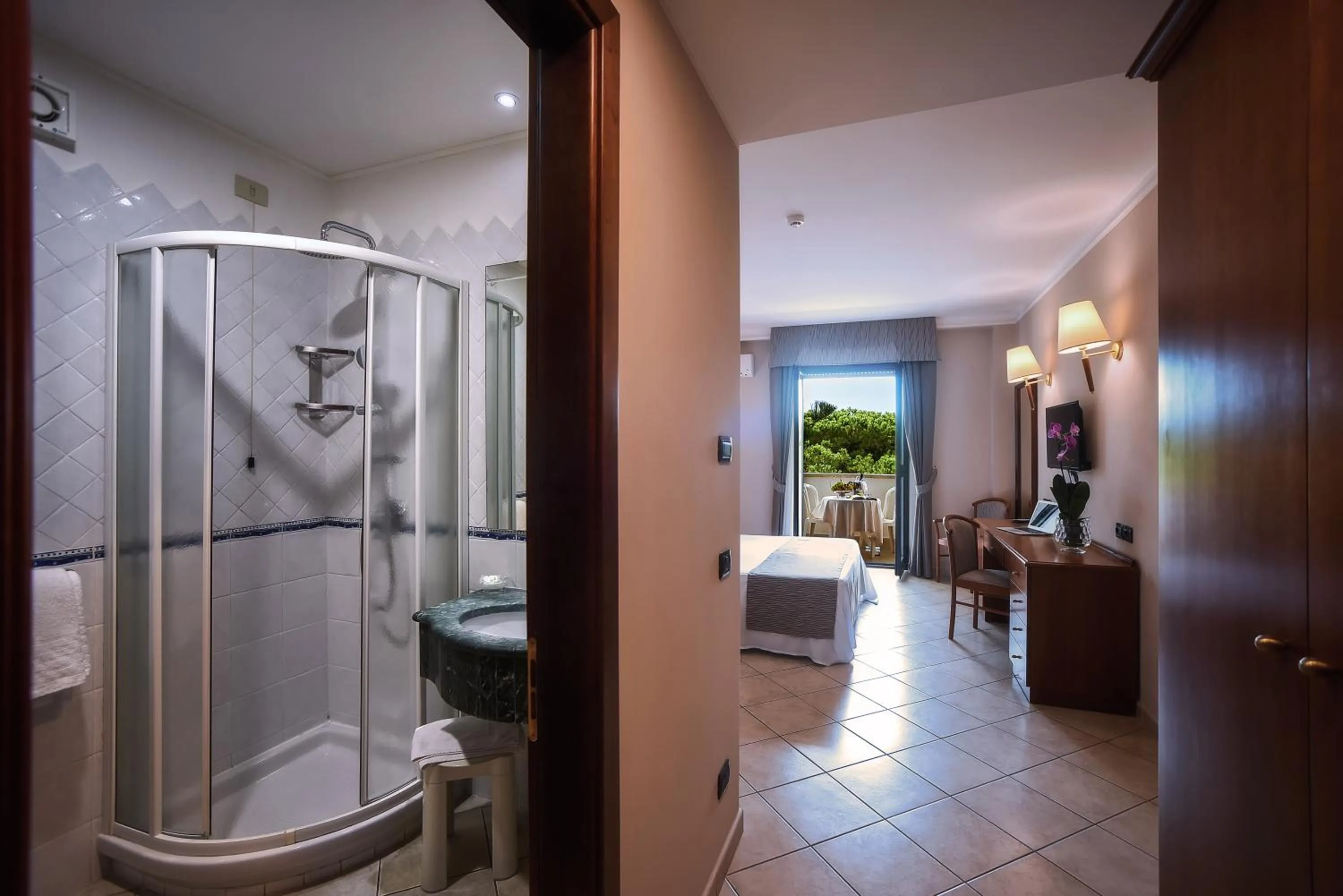 Bathroom in Hotel Le Palme