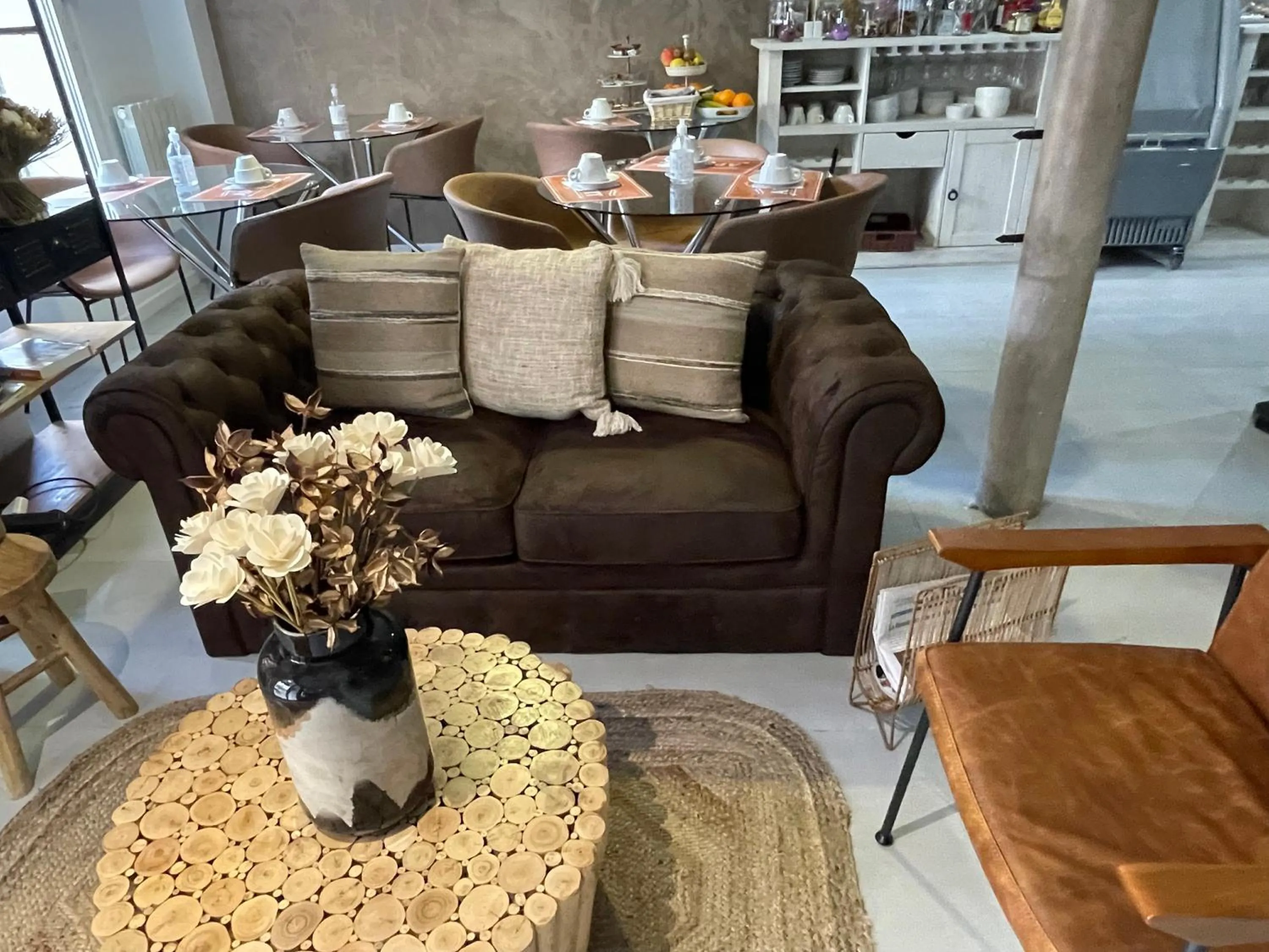 Lobby or reception in Tipi