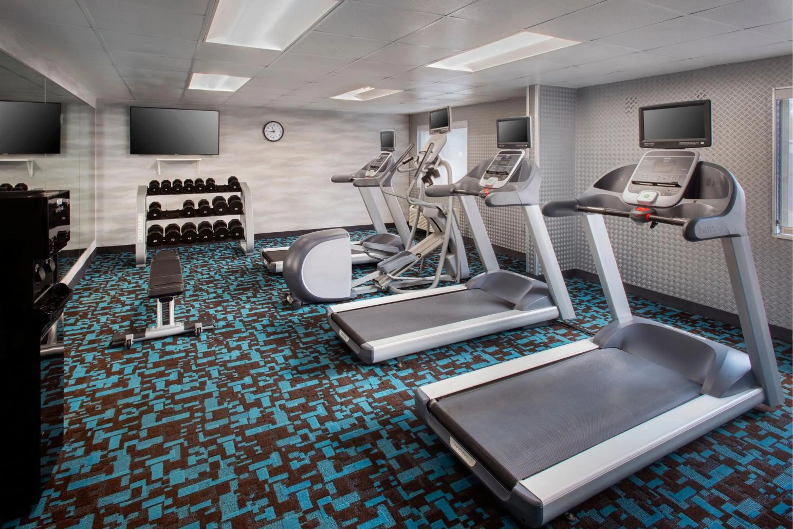 Fitness centre/facilities in Fairfield by Marriott Inn & Suites Wallingford New Haven