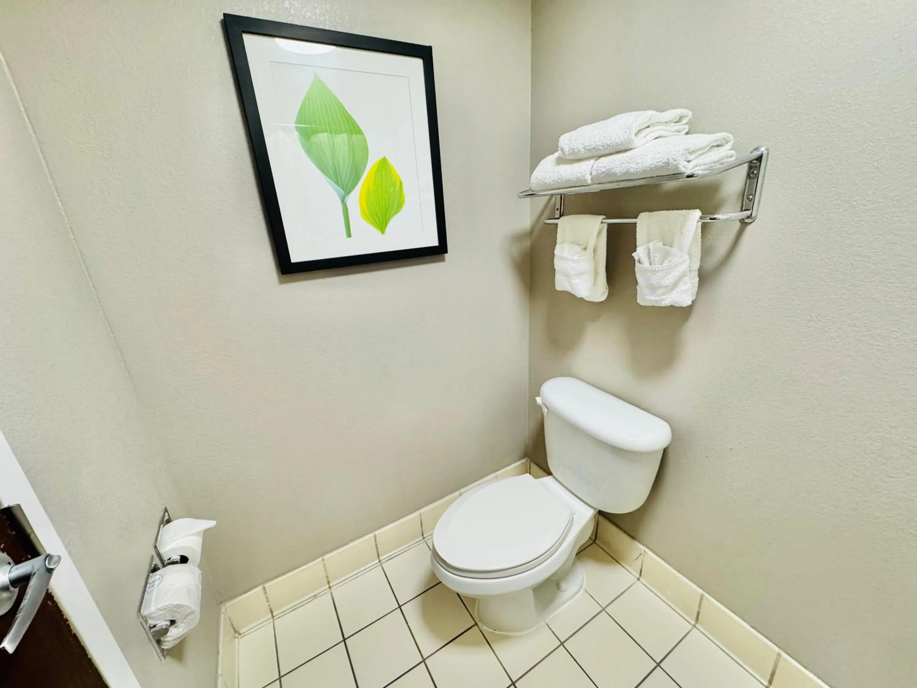 Bathroom in Motel 6-Milford, CT