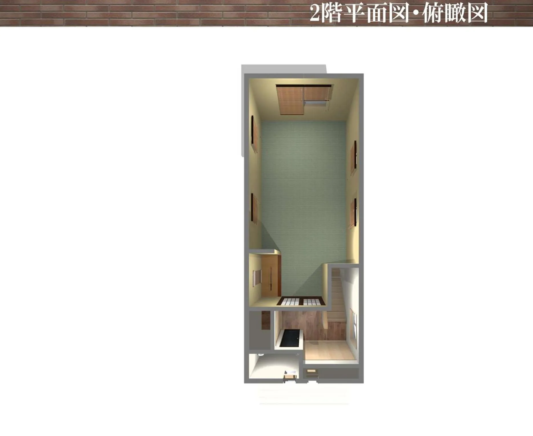 Floor plan in Samurai House