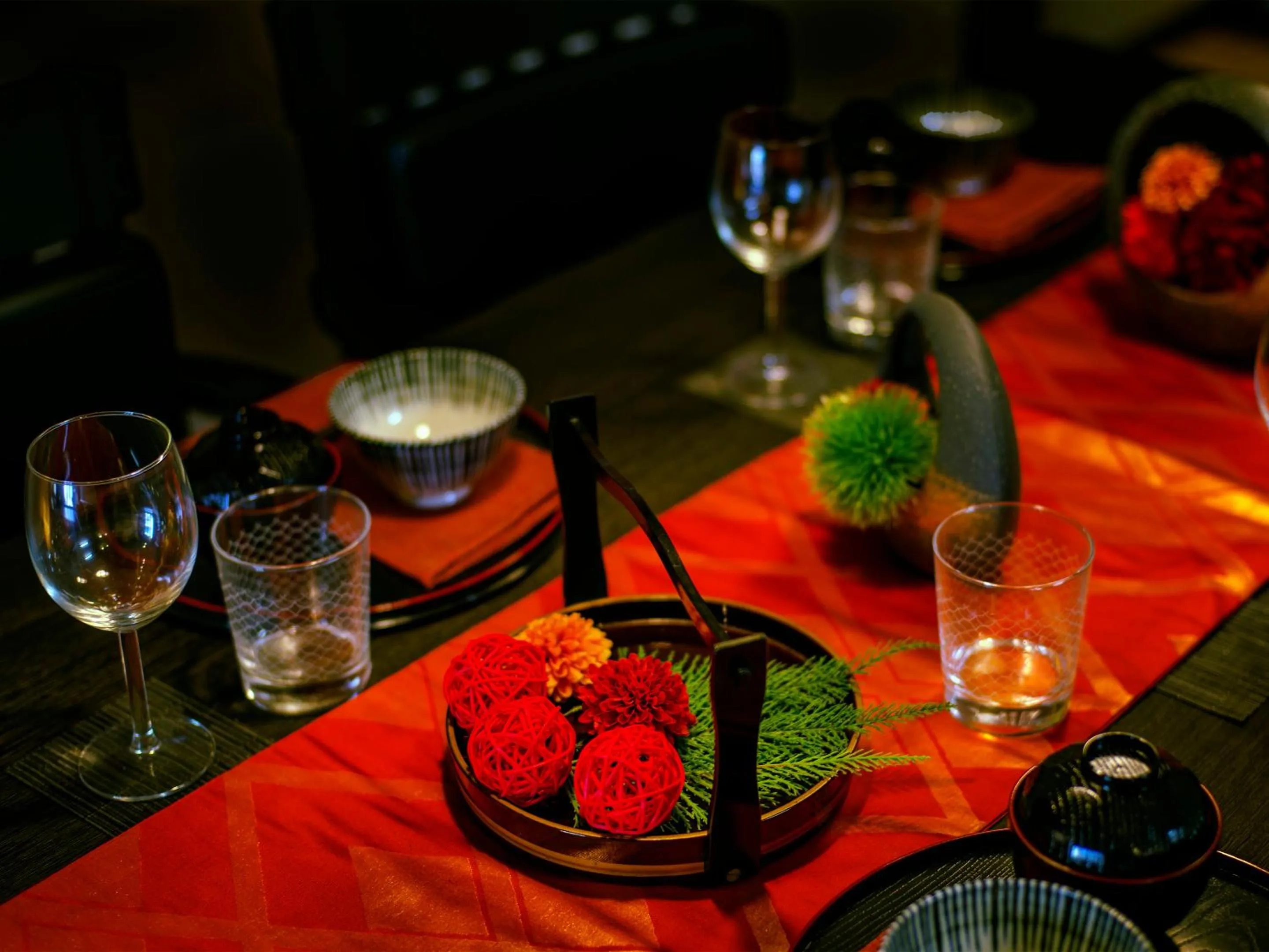 Decorative detail in Samurai House