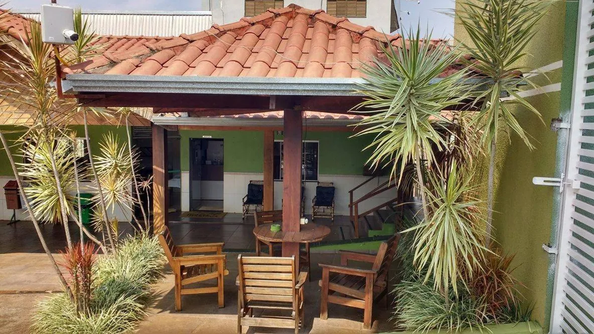Patio in Hotel Maringa