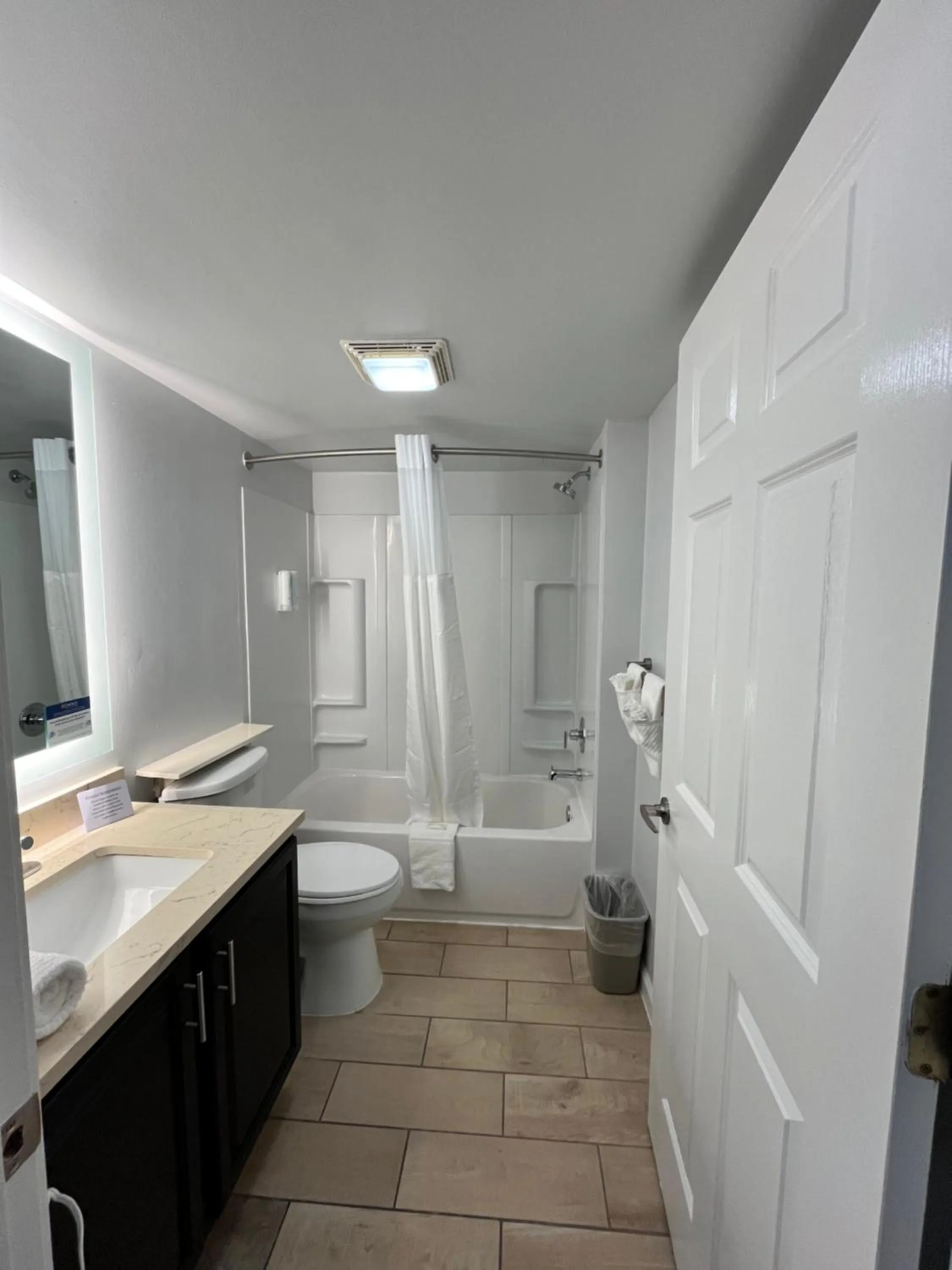 Bathroom in MainStay Suites Sterling near Dulles Town Center