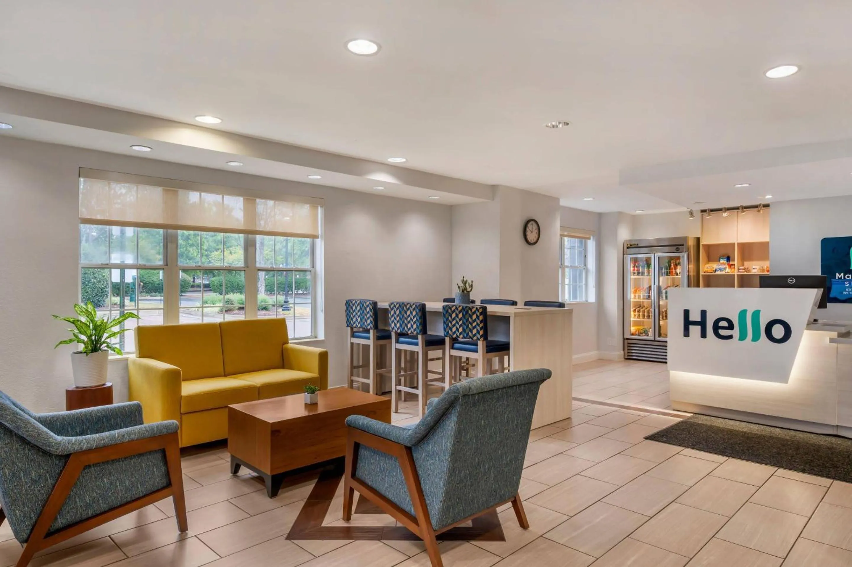 Lobby or reception in MainStay Suites Sterling near Dulles Town Center