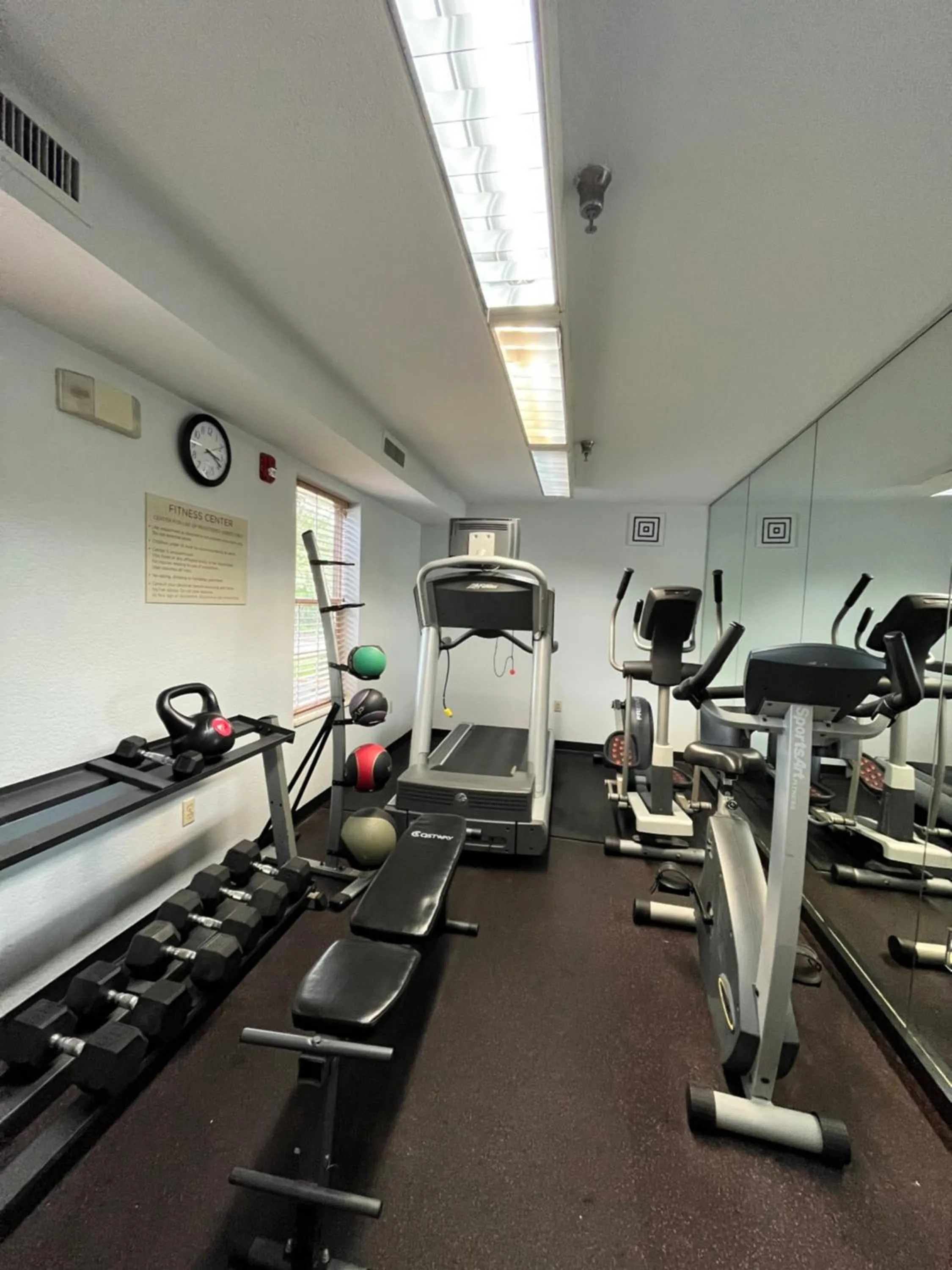 Fitness centre/facilities in MainStay Suites Sterling near Dulles Town Center