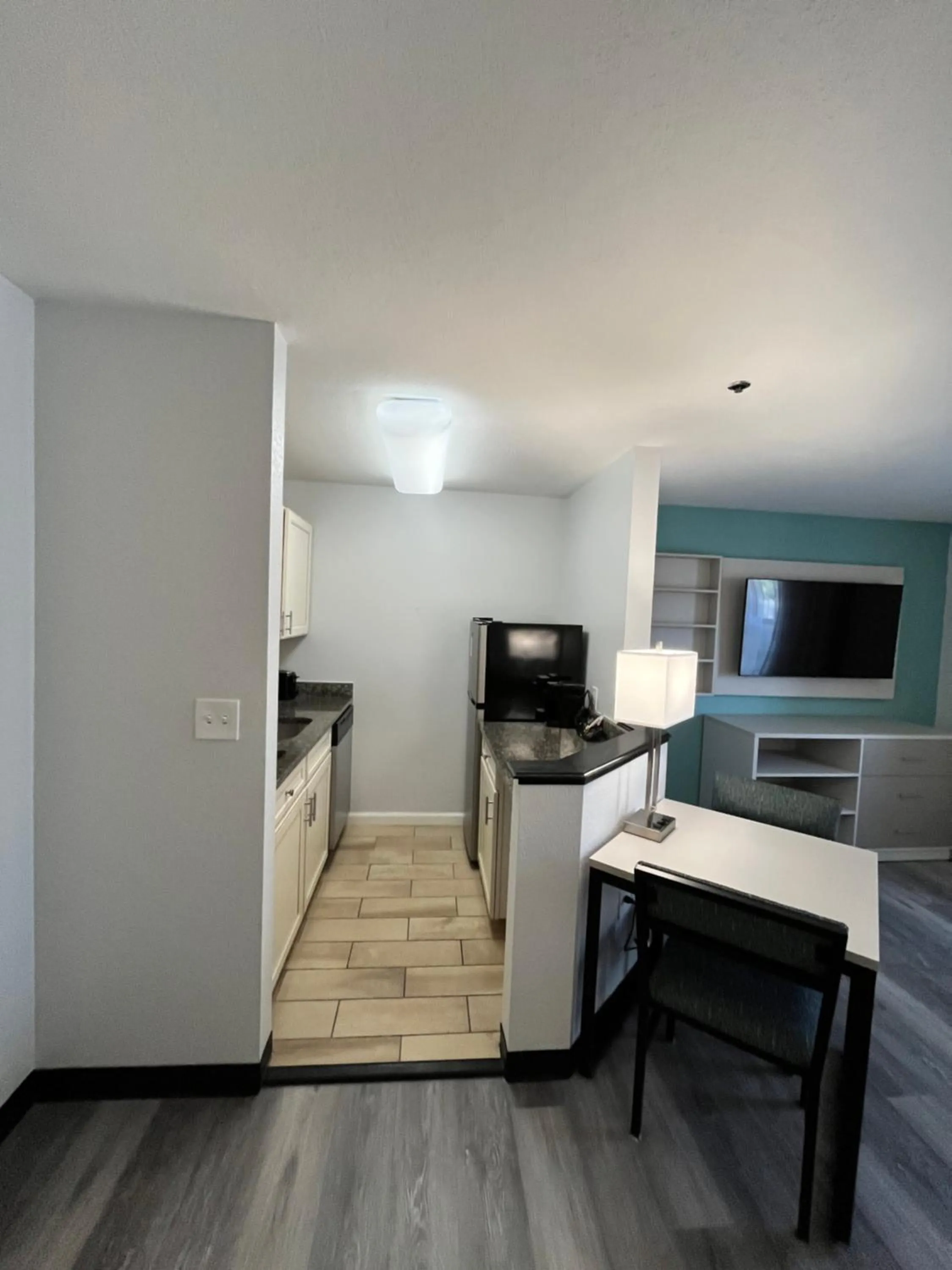 kitchen in MainStay Suites Sterling near Dulles Town Center