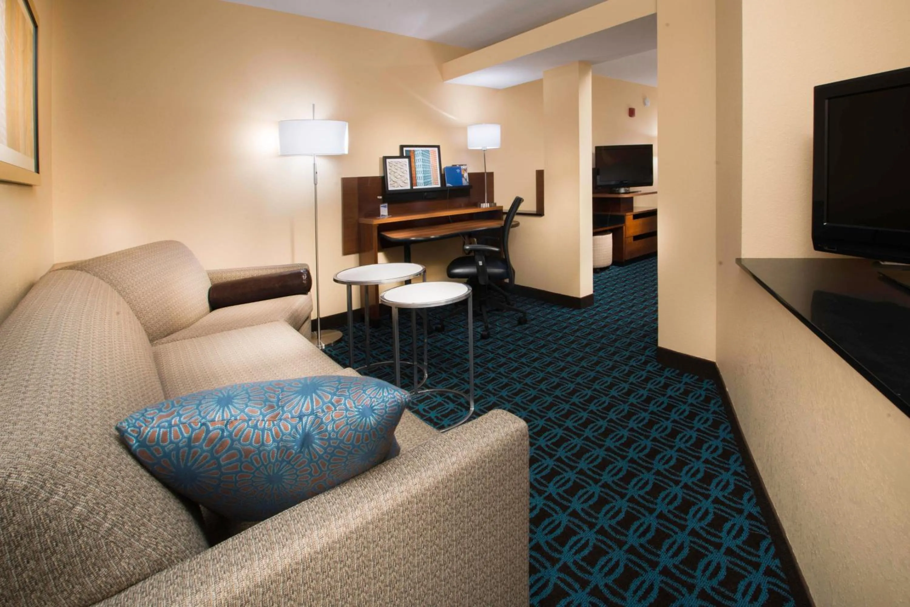 Living room in Fairfield Inn & Suites Idaho Falls