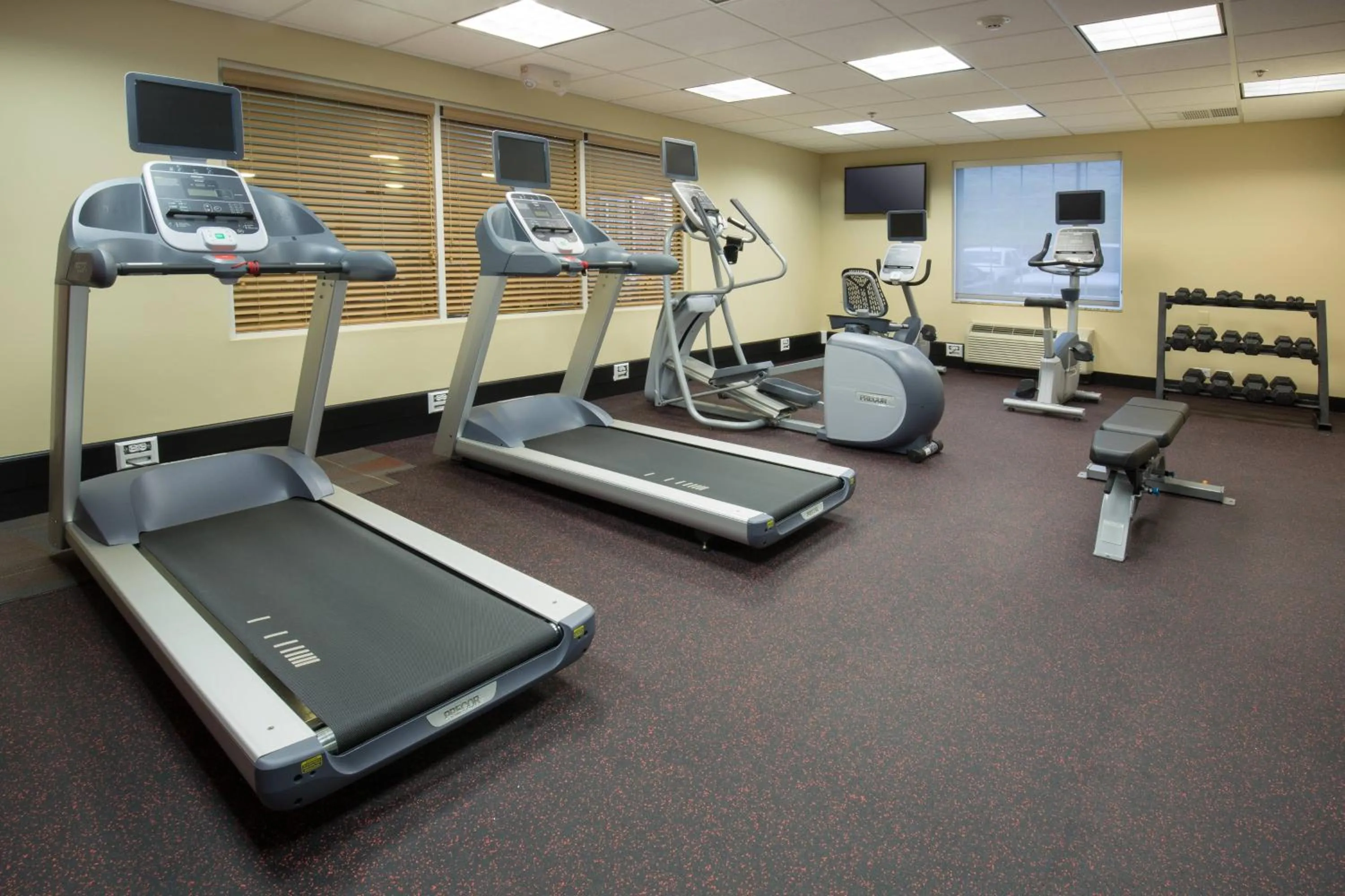 Fitness centre/facilities in TownePlace Suites Pocatello