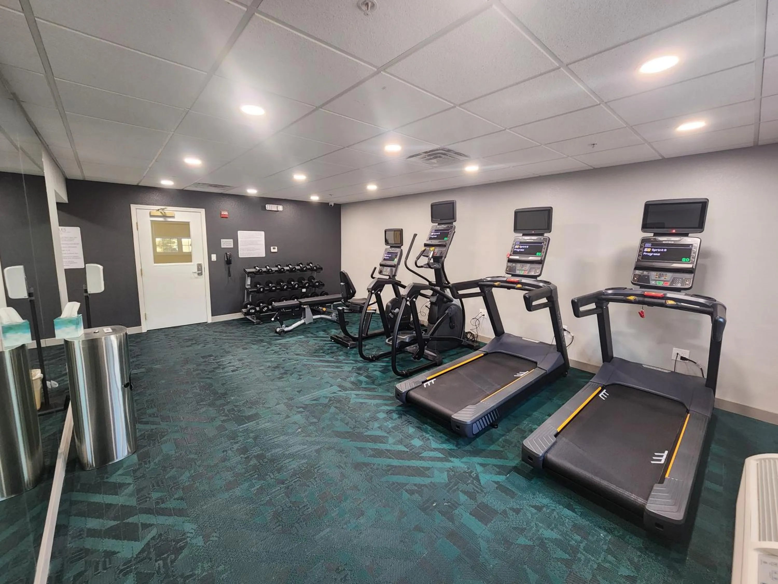 Fitness centre/facilities in TownePlace Suites by Marriott Killeen