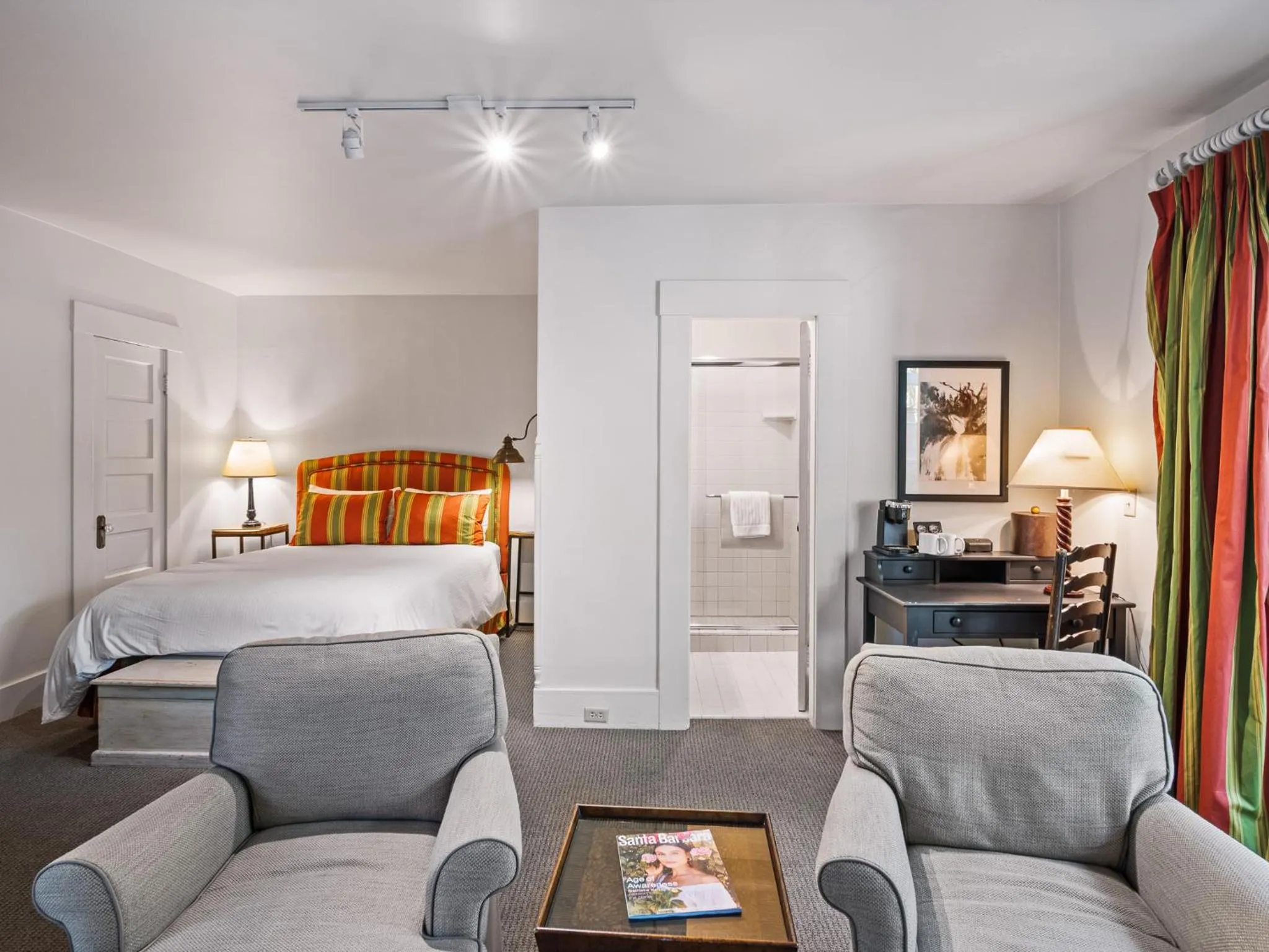 Bed in The Upham Hotel