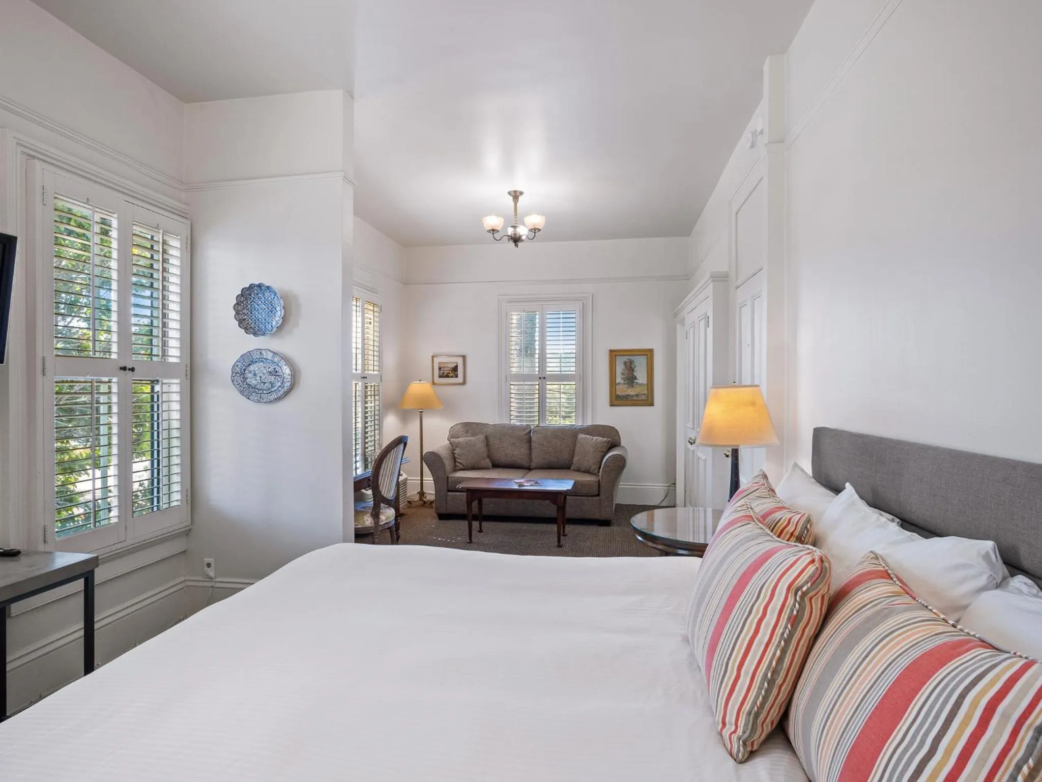 Bed in The Upham Hotel