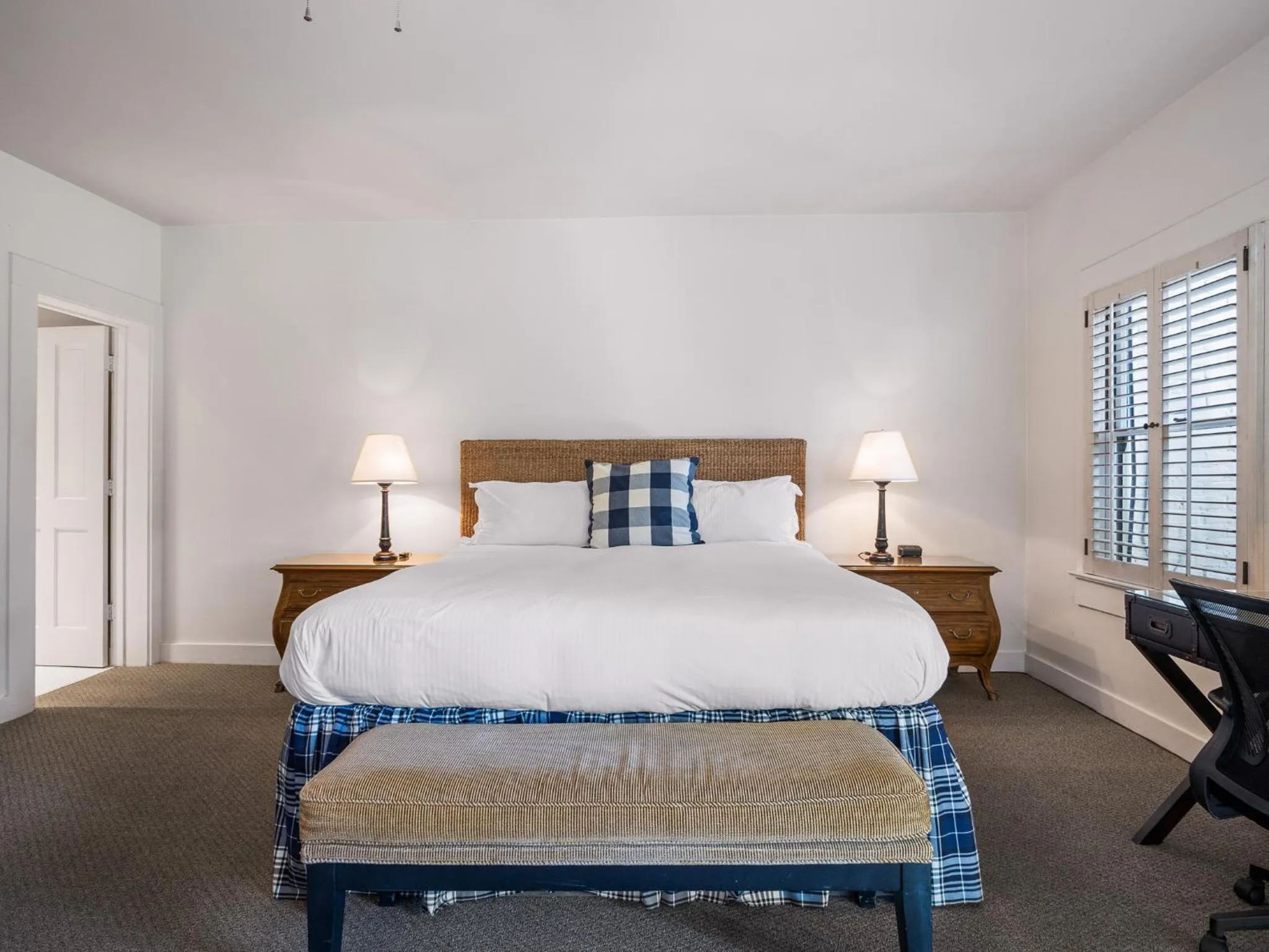 Bed in The Upham Hotel