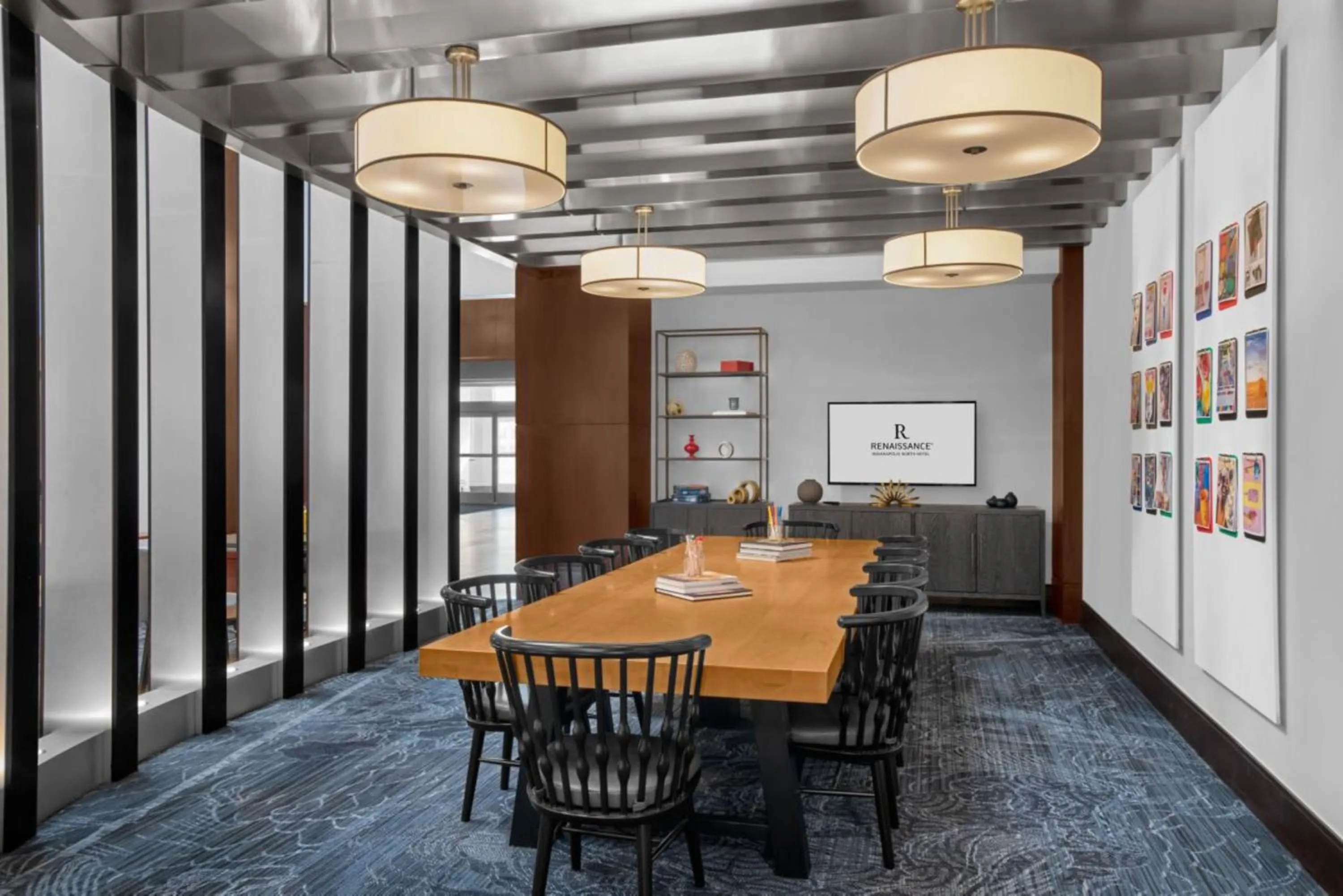 Meeting/conference room in Renaissance Indianapolis North Hotel