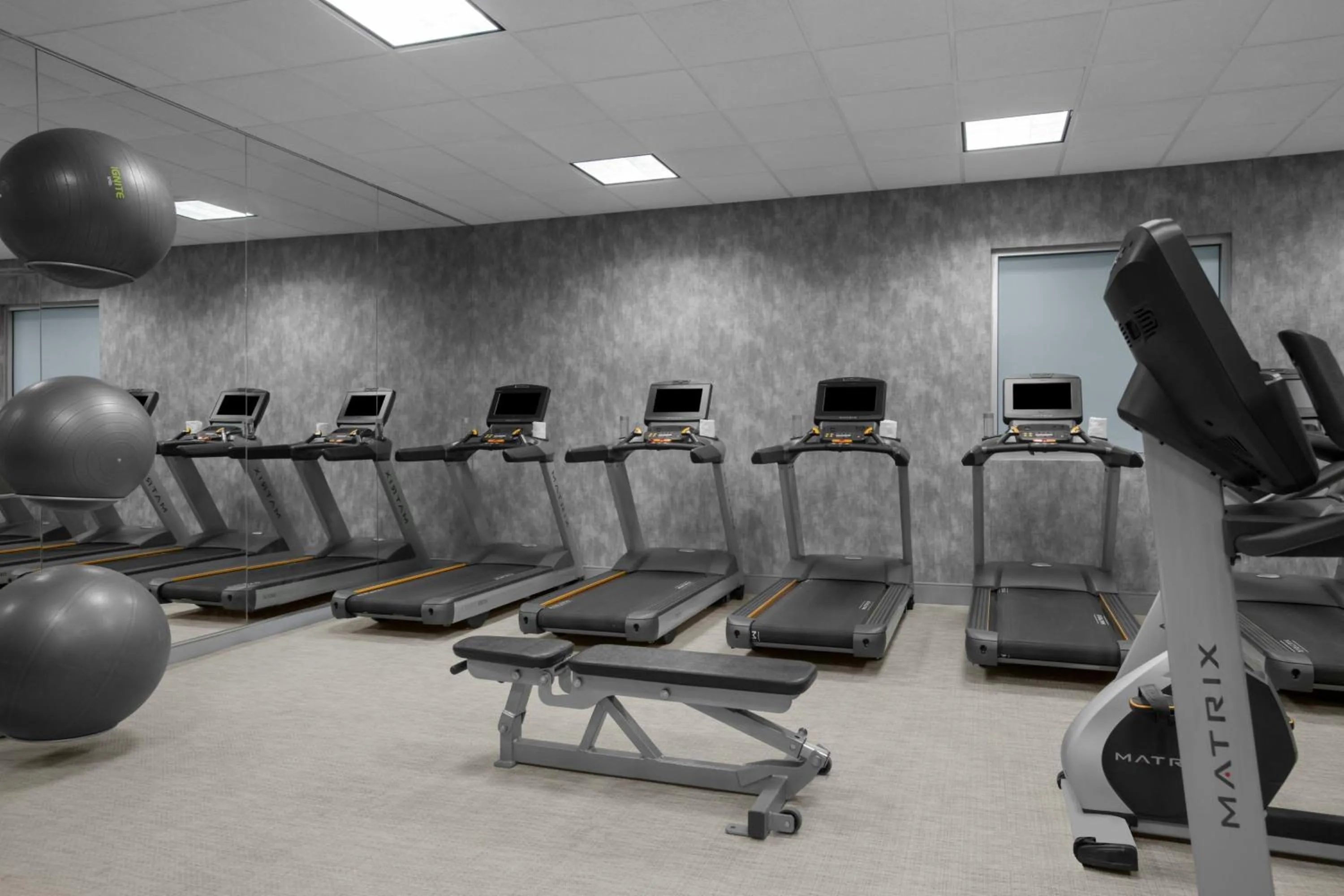 Fitness centre/facilities in Renaissance Indianapolis North Hotel