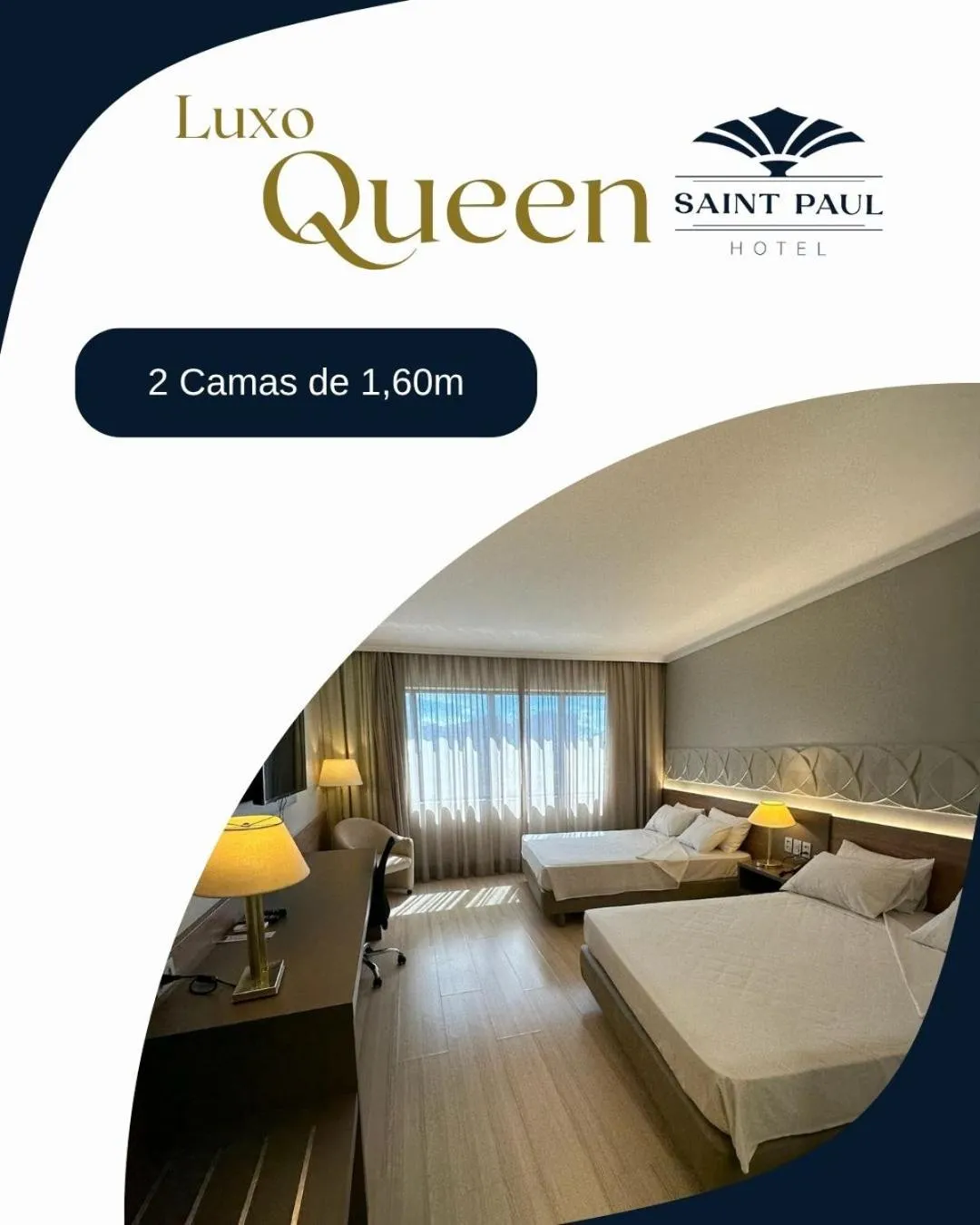 Bed in Hotel Saint Paul