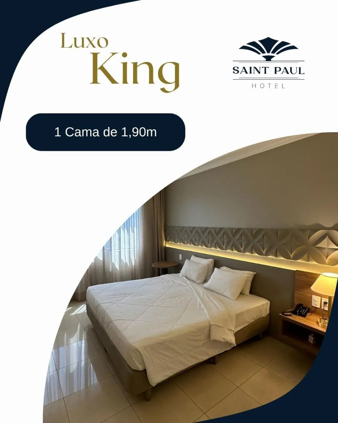 Bed in Hotel Saint Paul