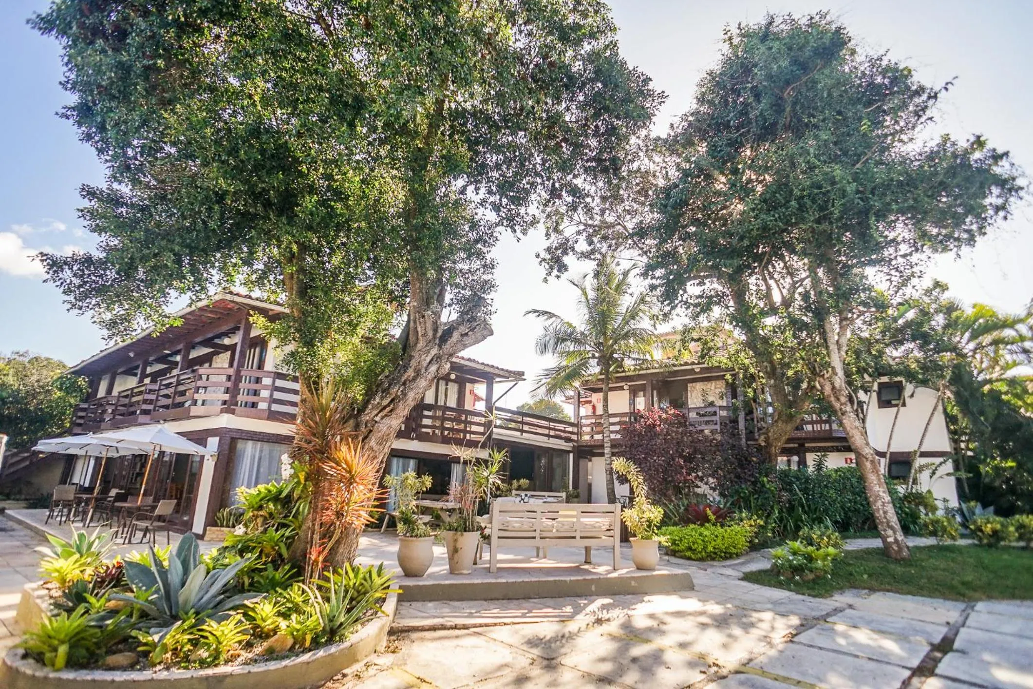 Garden in Pousada Blue Marlin