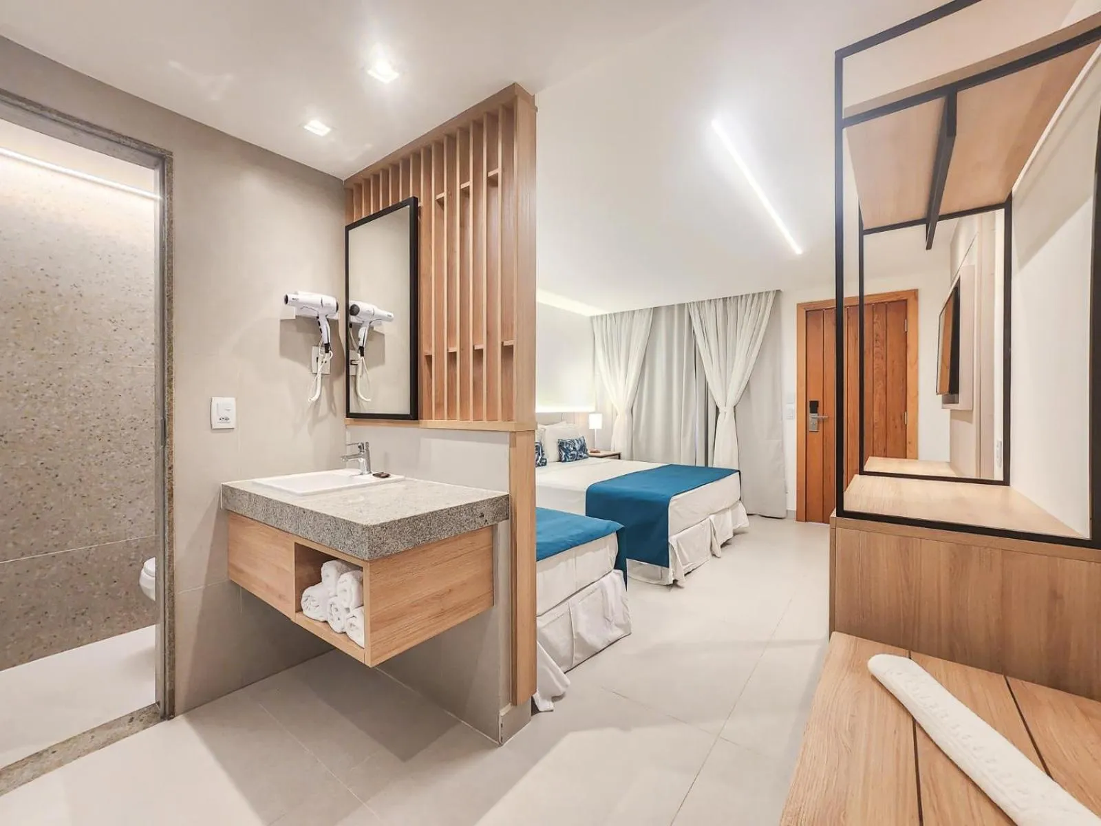 Bedroom, Bed in Pousada Blue Marlin