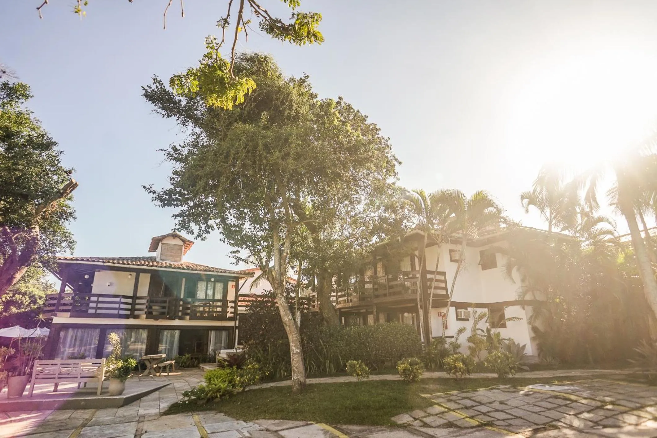 Garden in Pousada Blue Marlin