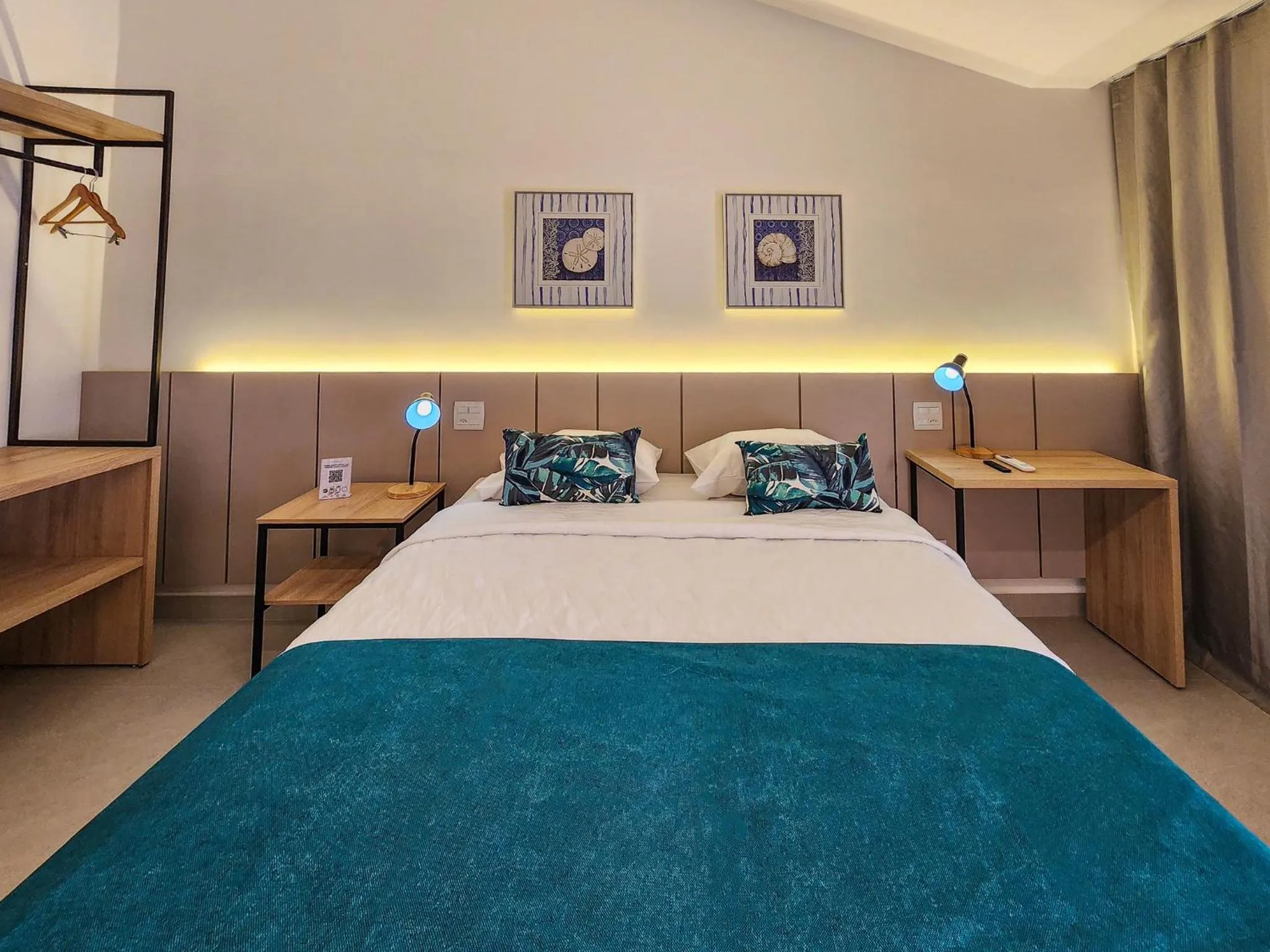 Bedroom, Bed in Pousada Blue Marlin