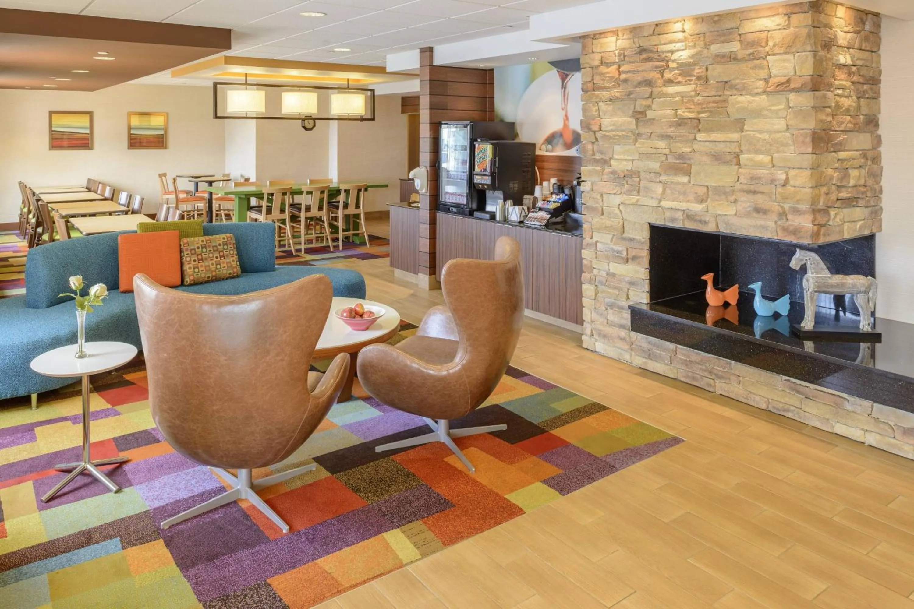 Lobby or reception in Fairfield Inn Indianapolis South