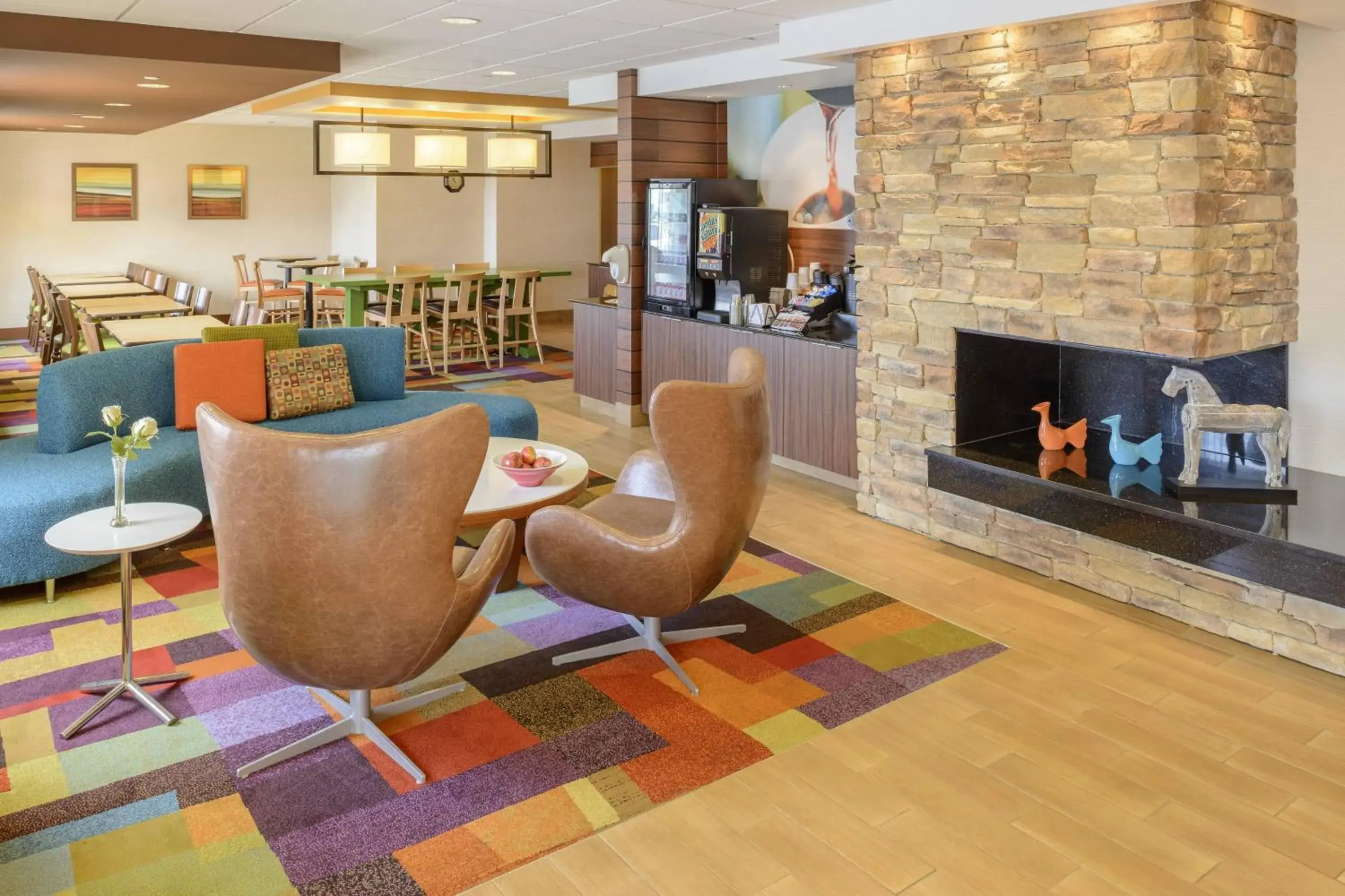 Lobby or reception, Lobby/Reception in Fairfield Inn by Marriott Indianapolis South