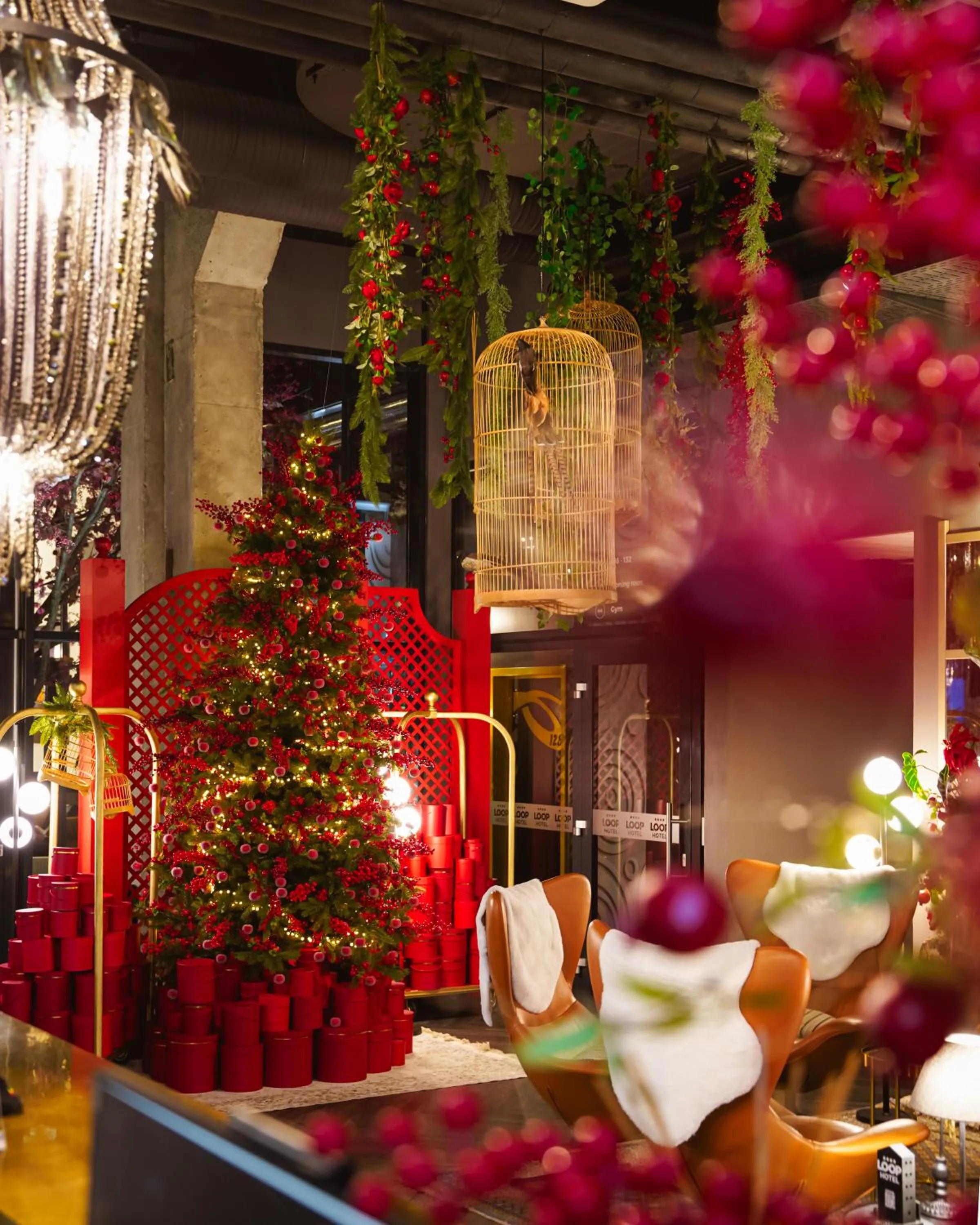 Lobby or reception in Loop Hotel Vilnius