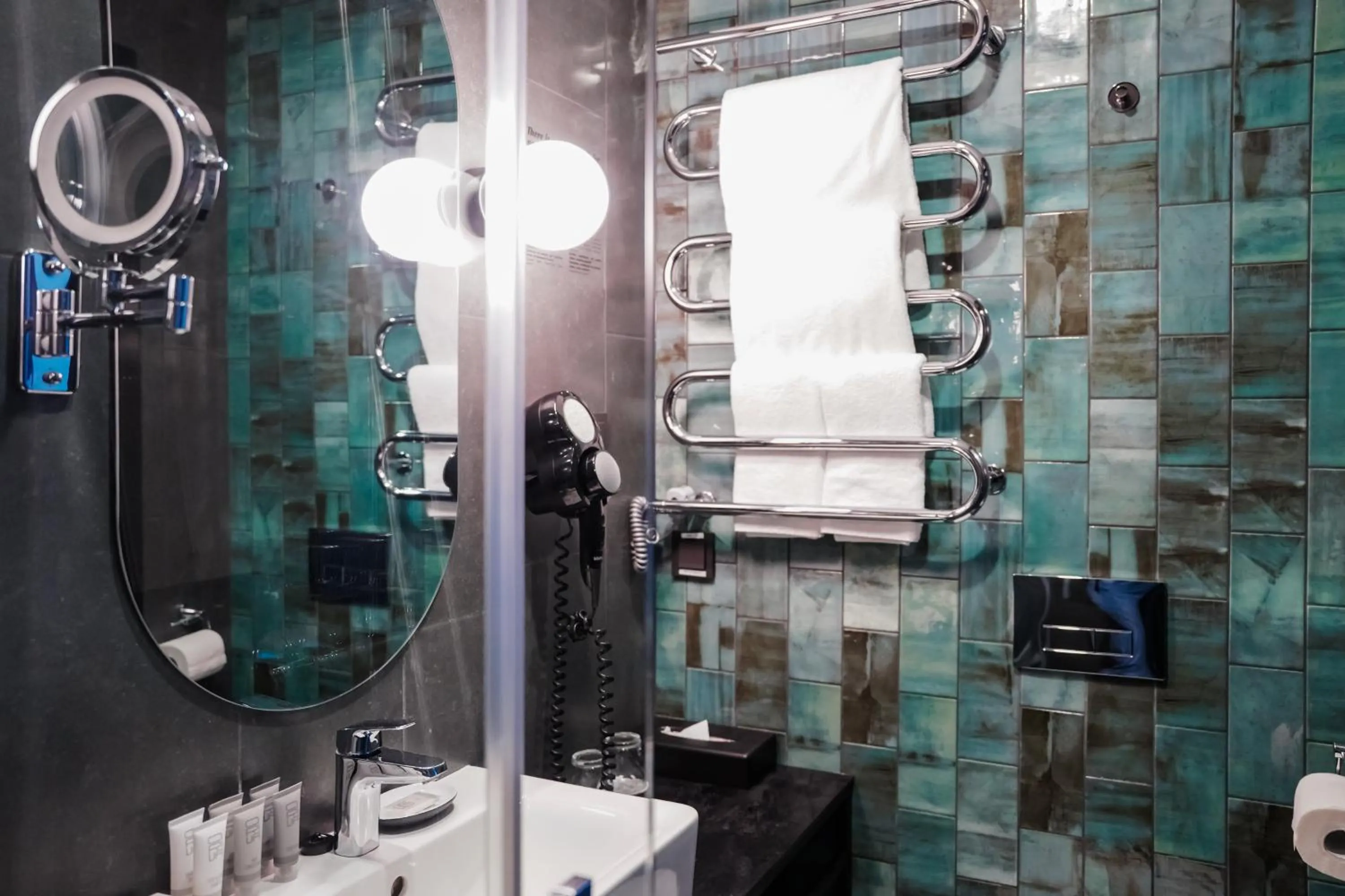 Bathroom in Loop Hotel Vilnius