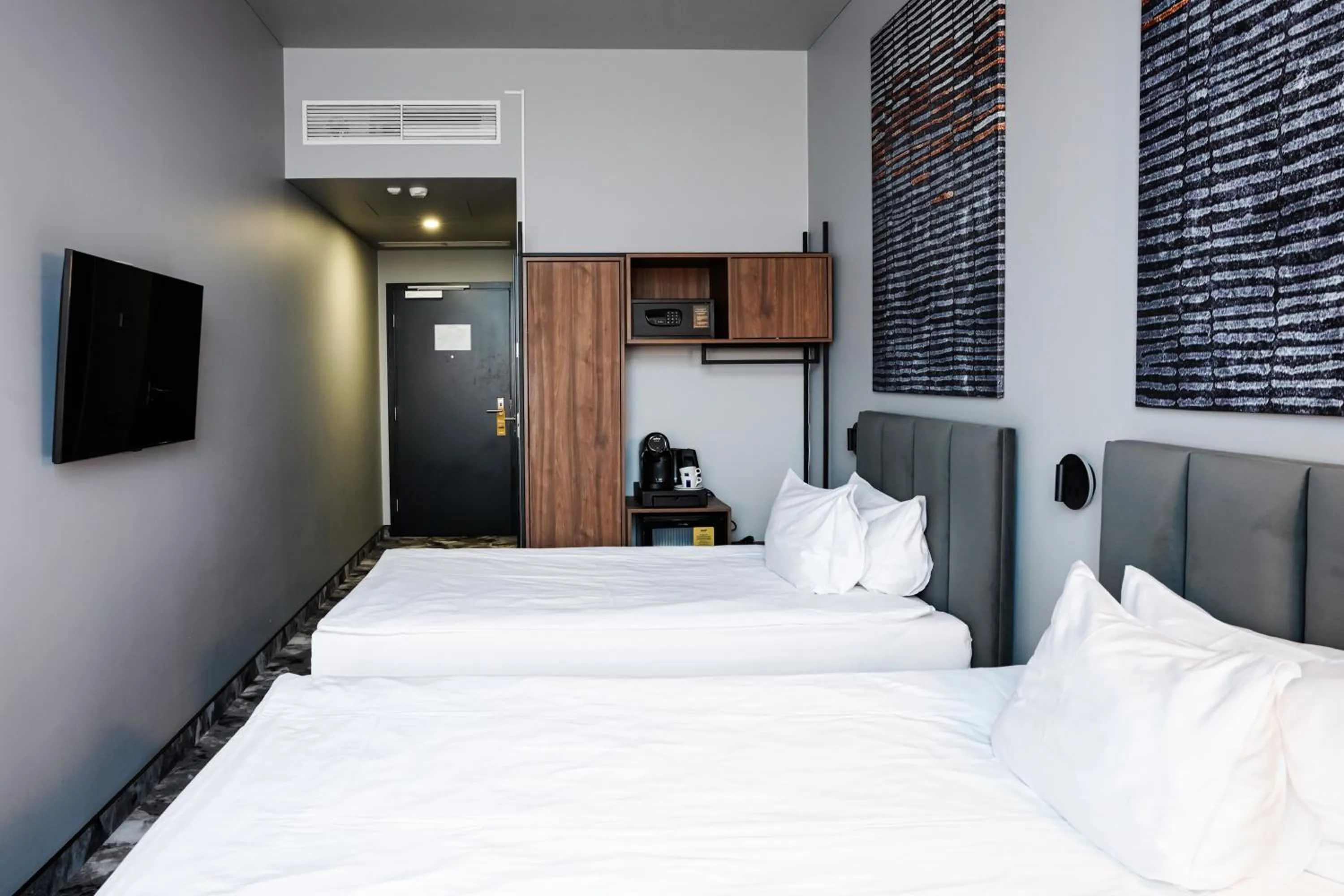 Bedroom, Bed in Loop Hotel Vilnius