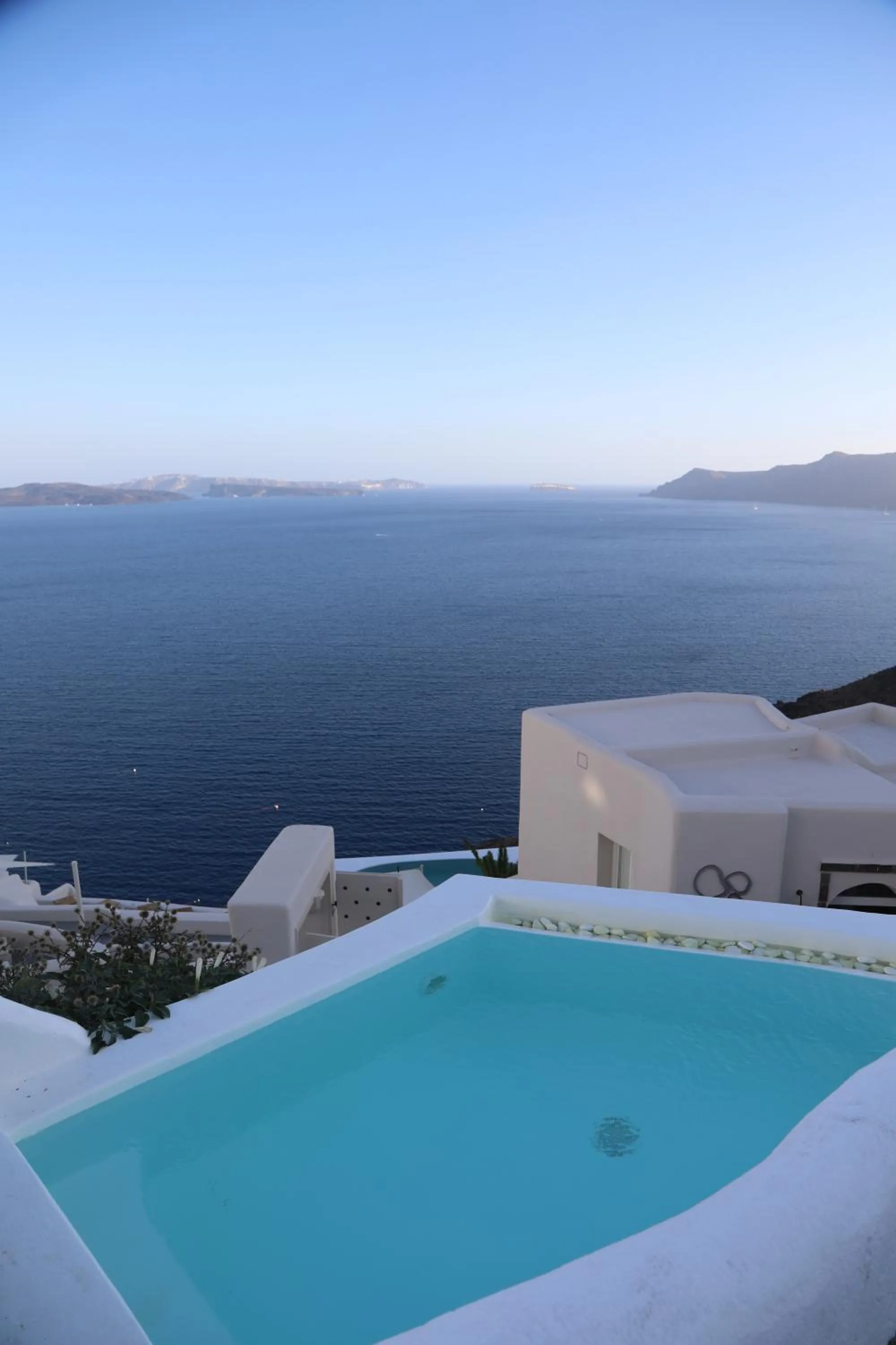 Swimming pool in Alexander's Suites