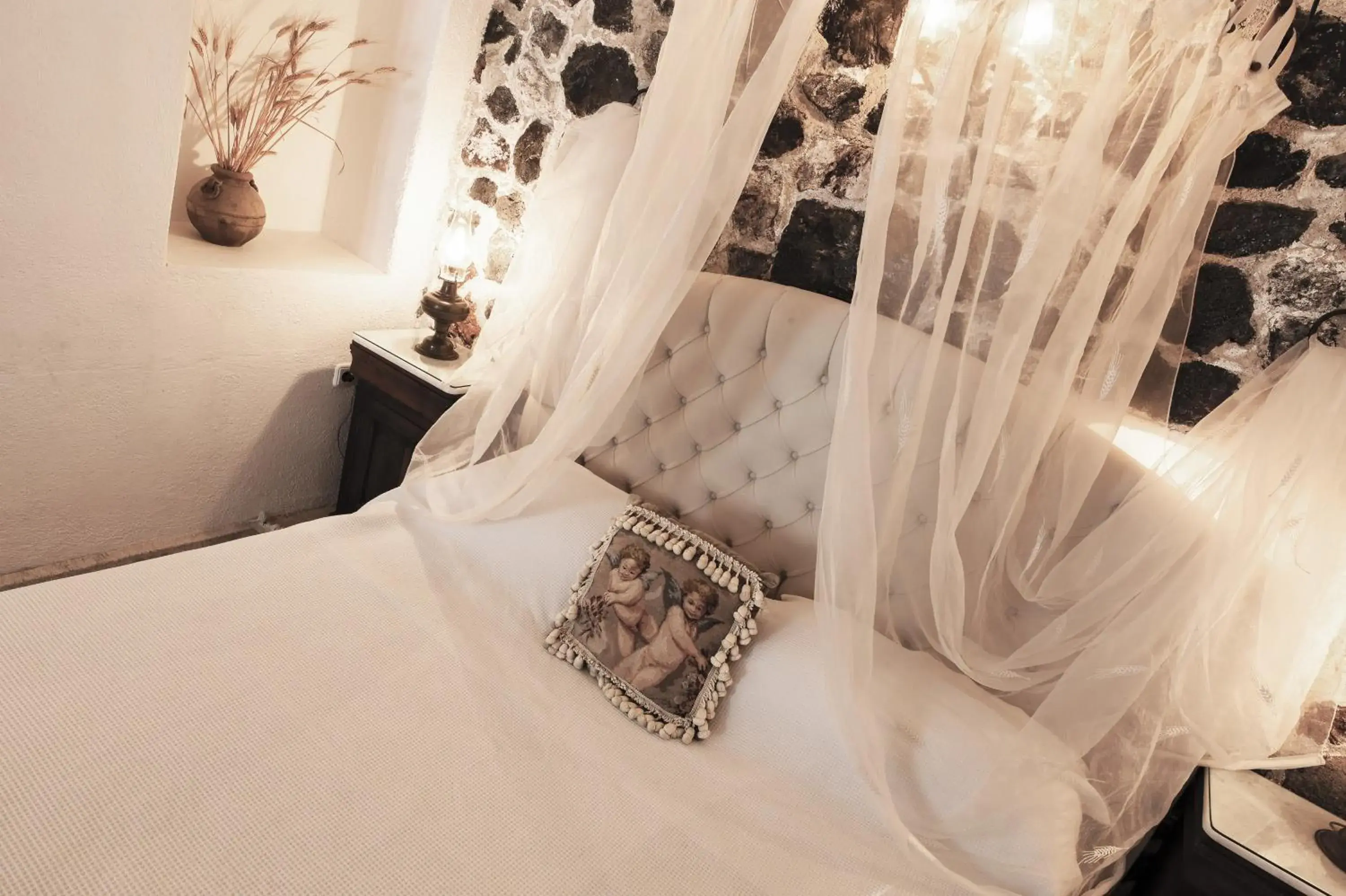 Bed in Alexander's Suites Bed in Alexander's Suites