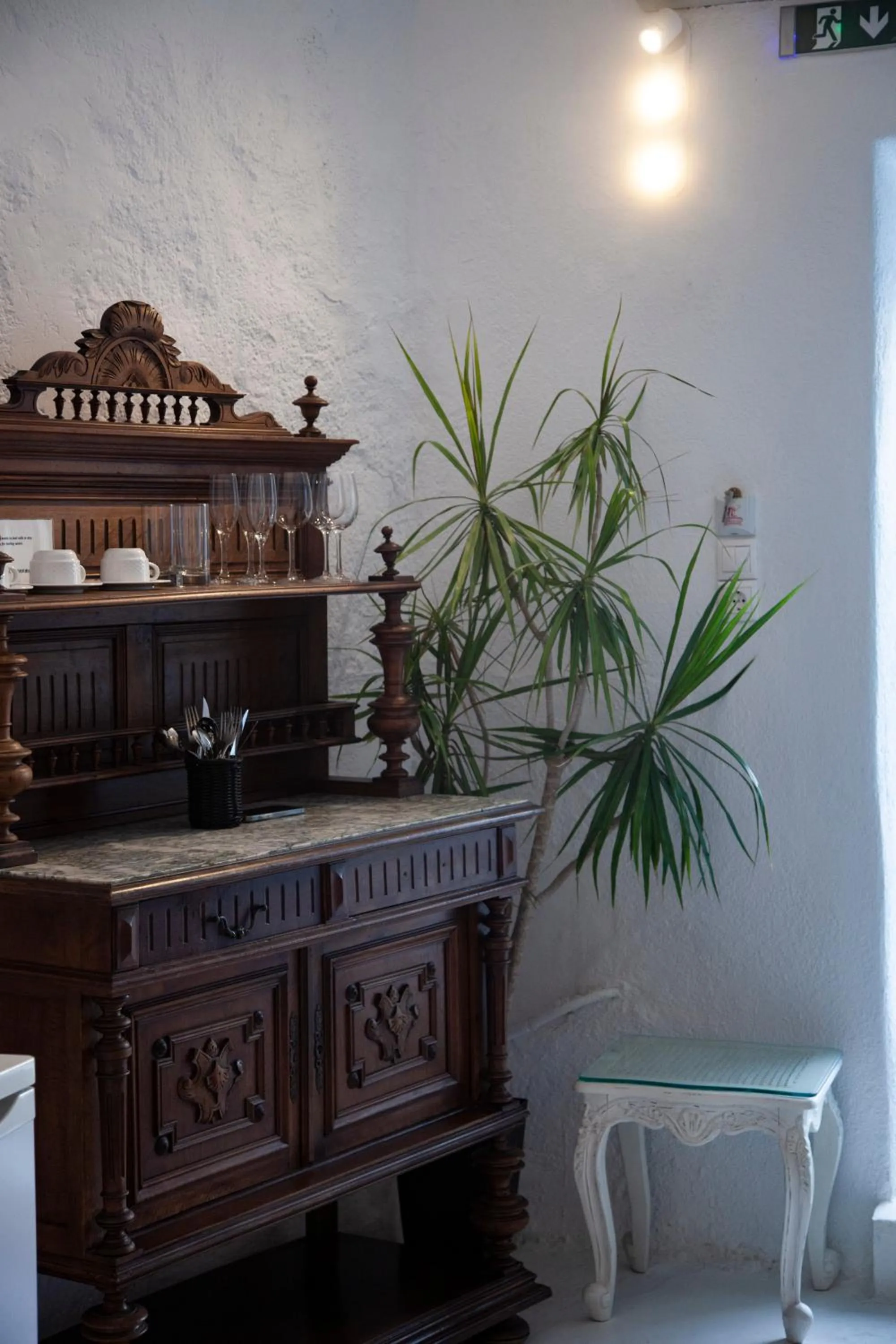 Decorative detail in Alexander's Suites