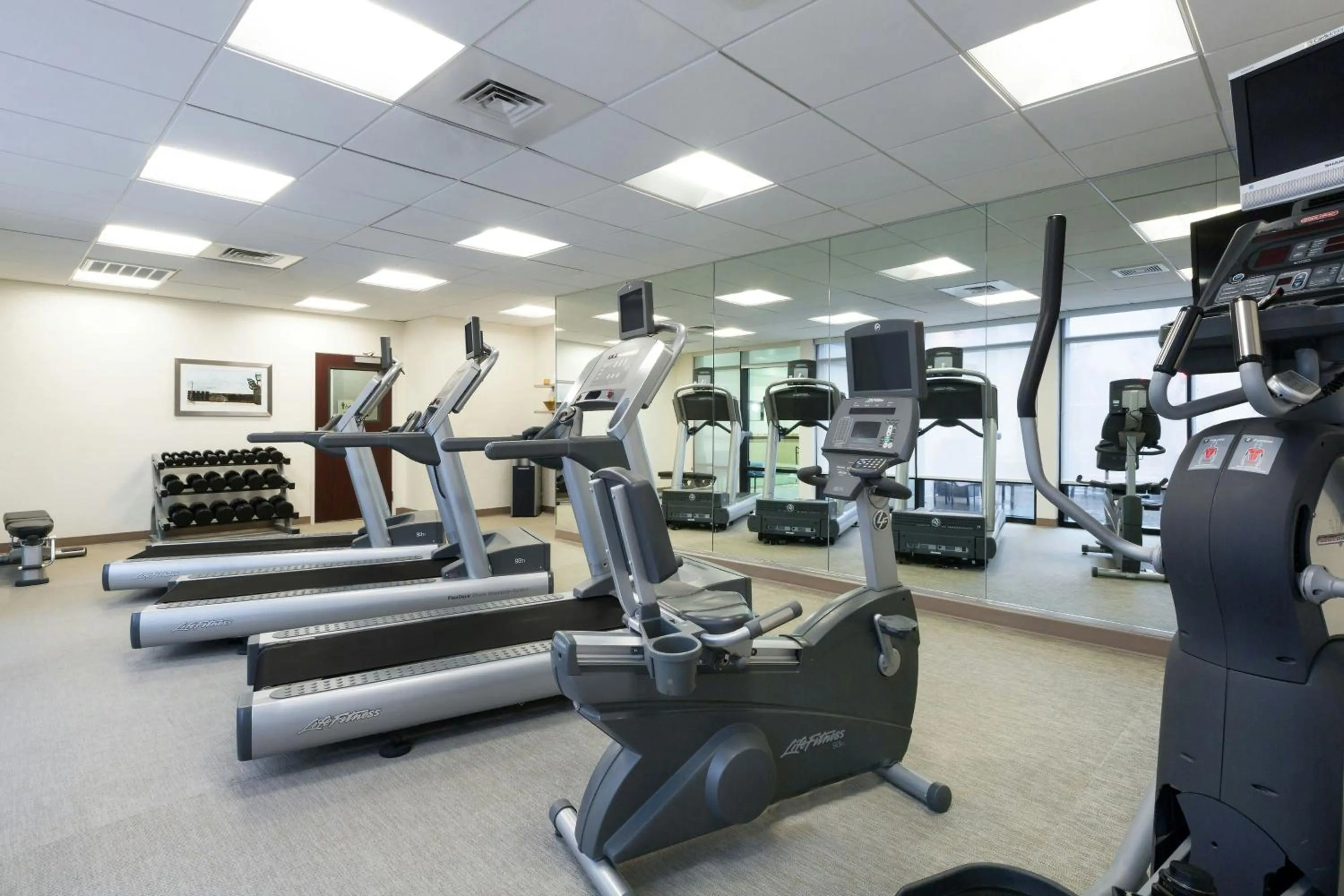 Fitness centre/facilities in SpringHill Suites Indianapolis Fishers