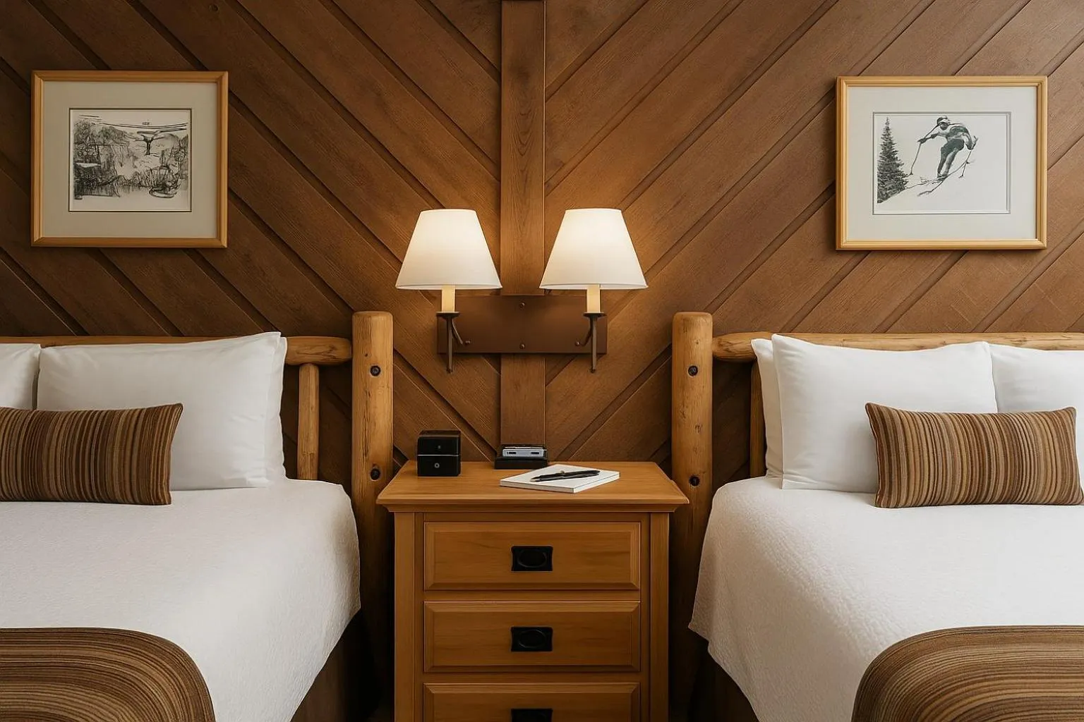 Bed in Stonebridge Inn