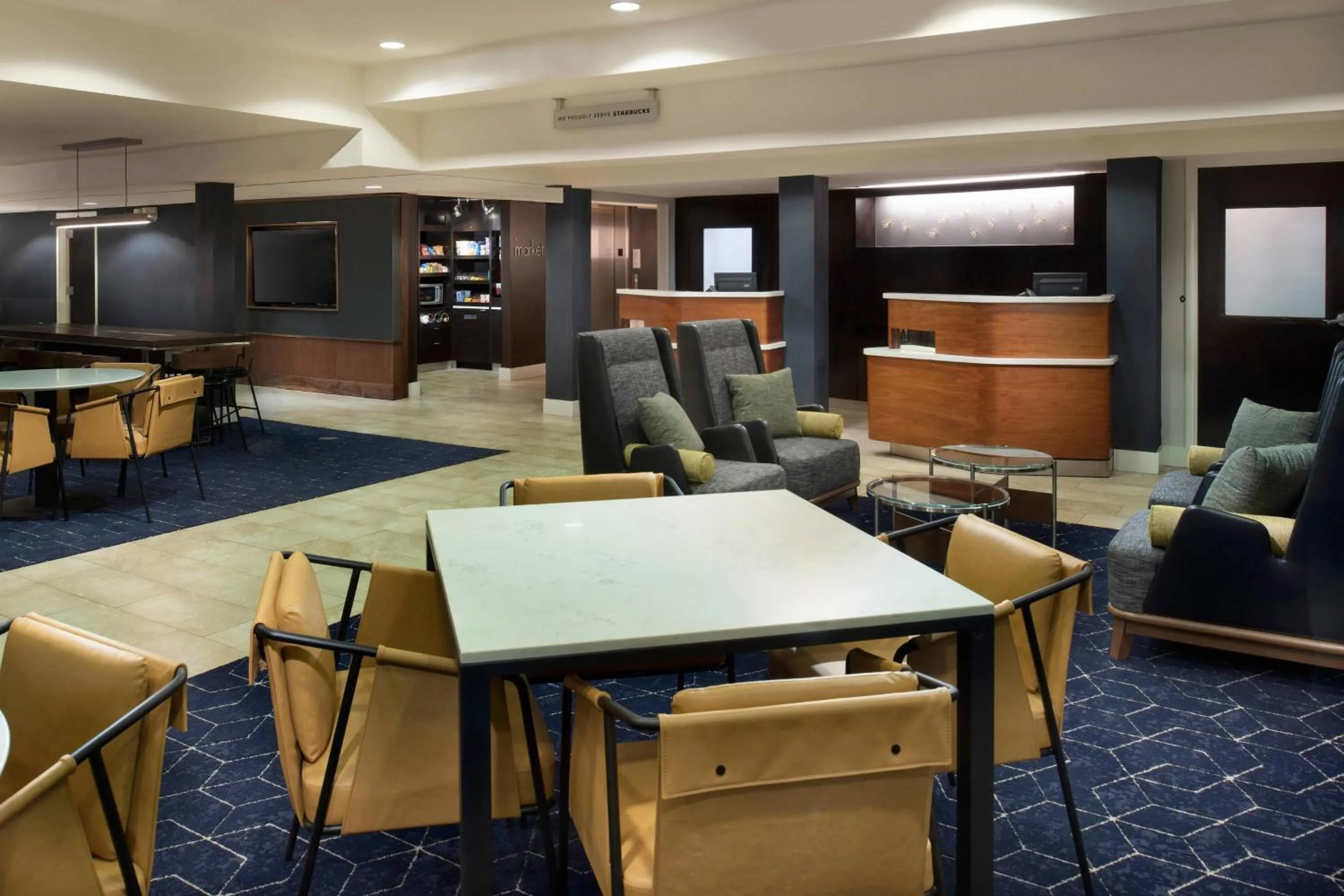 Lobby or reception in Courtyard Winston-Salem University