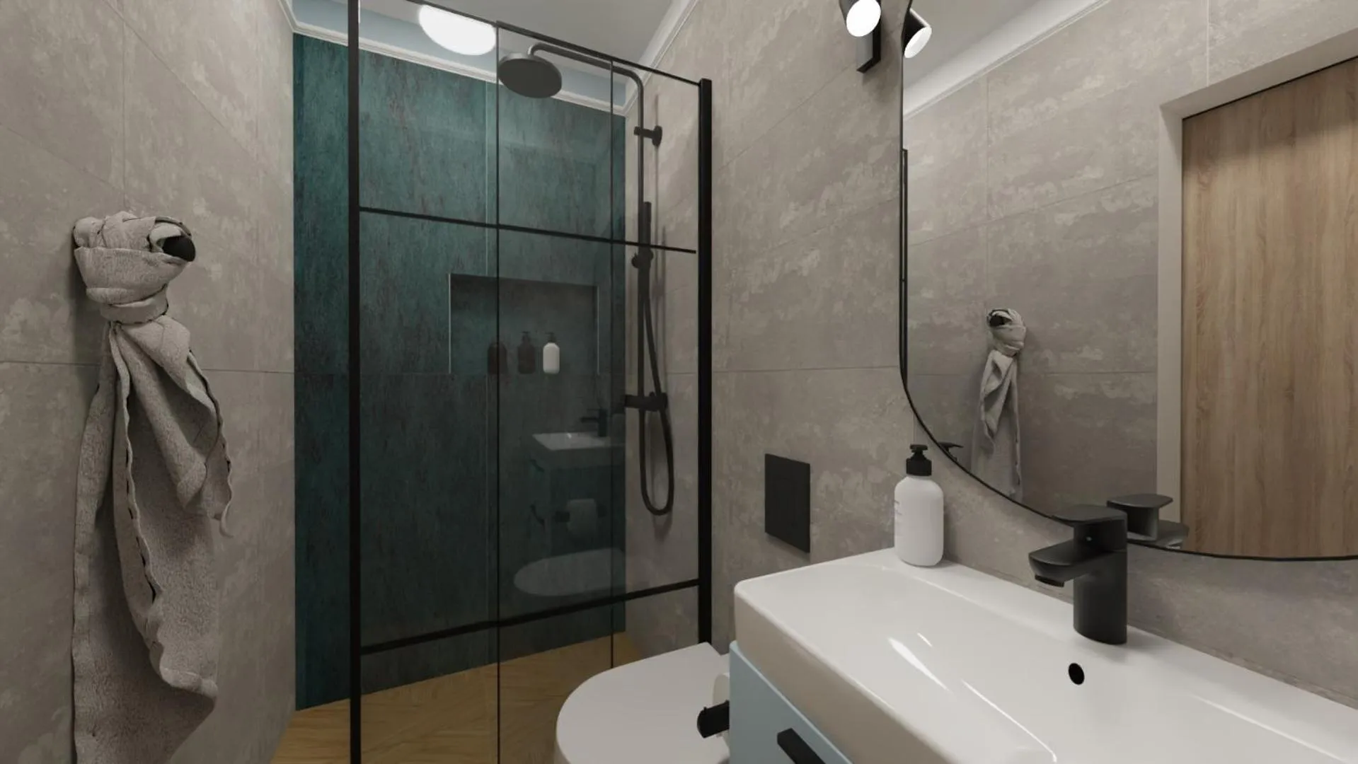 Bathroom in Ośrodek Wypoczynkowy CHAMPION