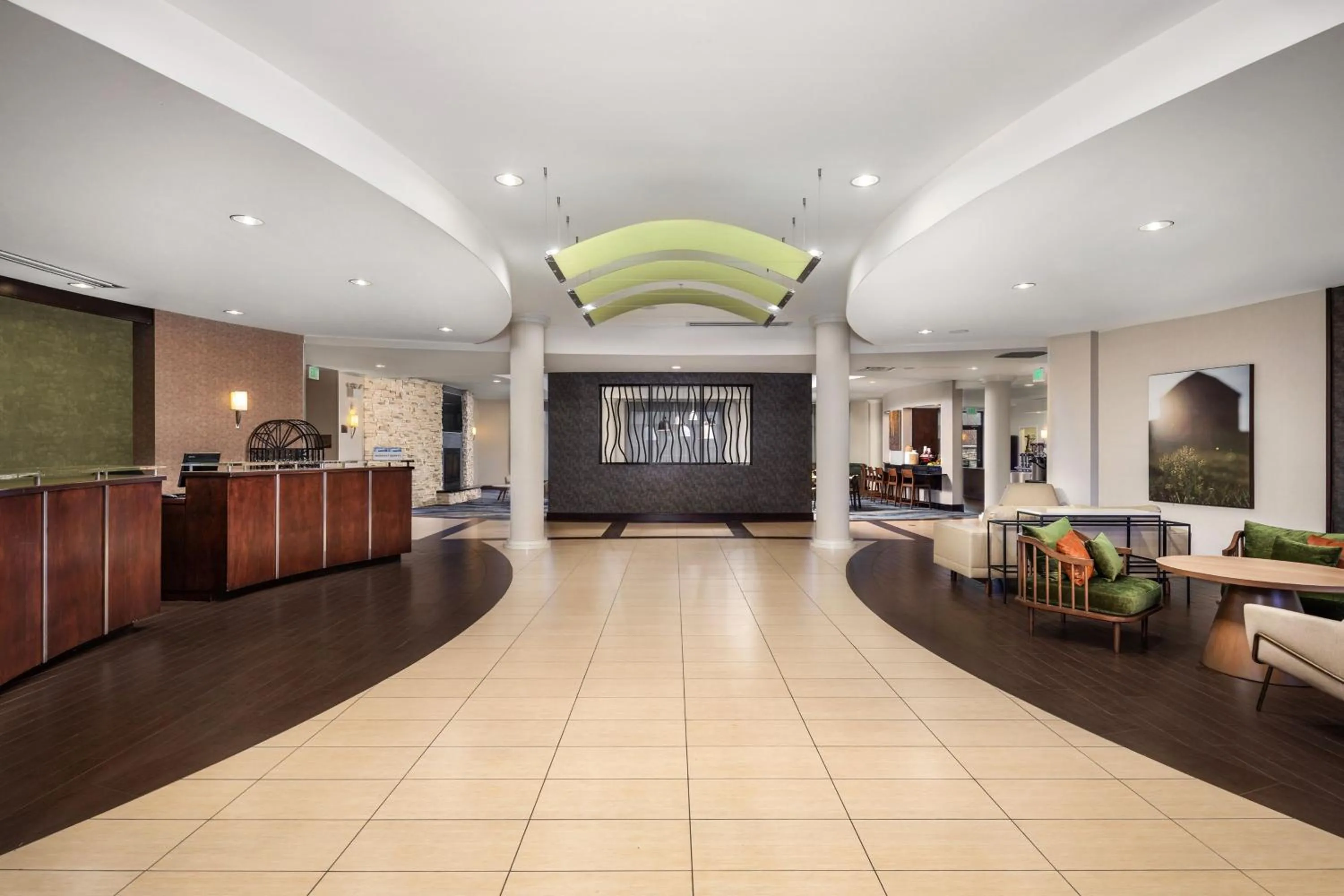 Lobby or reception in Fairfield Inn Suites Elkin Jonesville