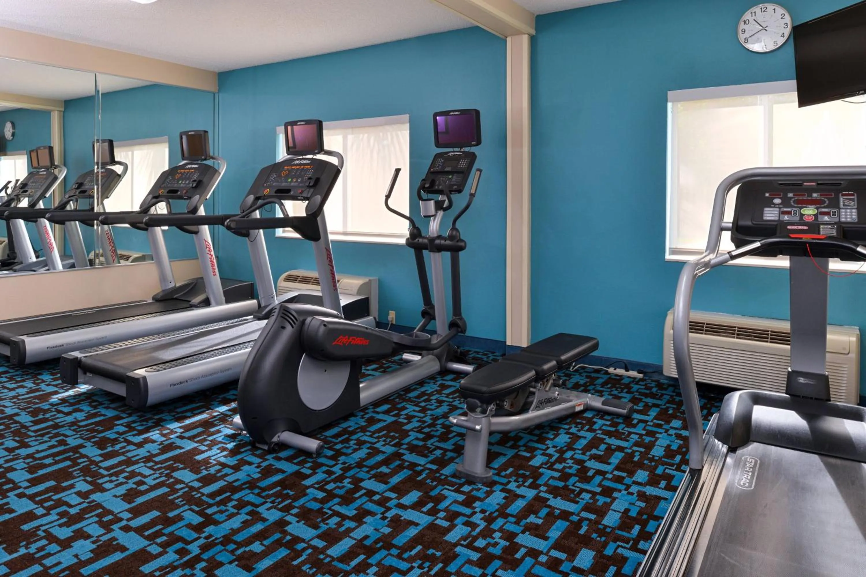 Fitness centre/facilities in Fairfield Inn Jacksonville Orange Park