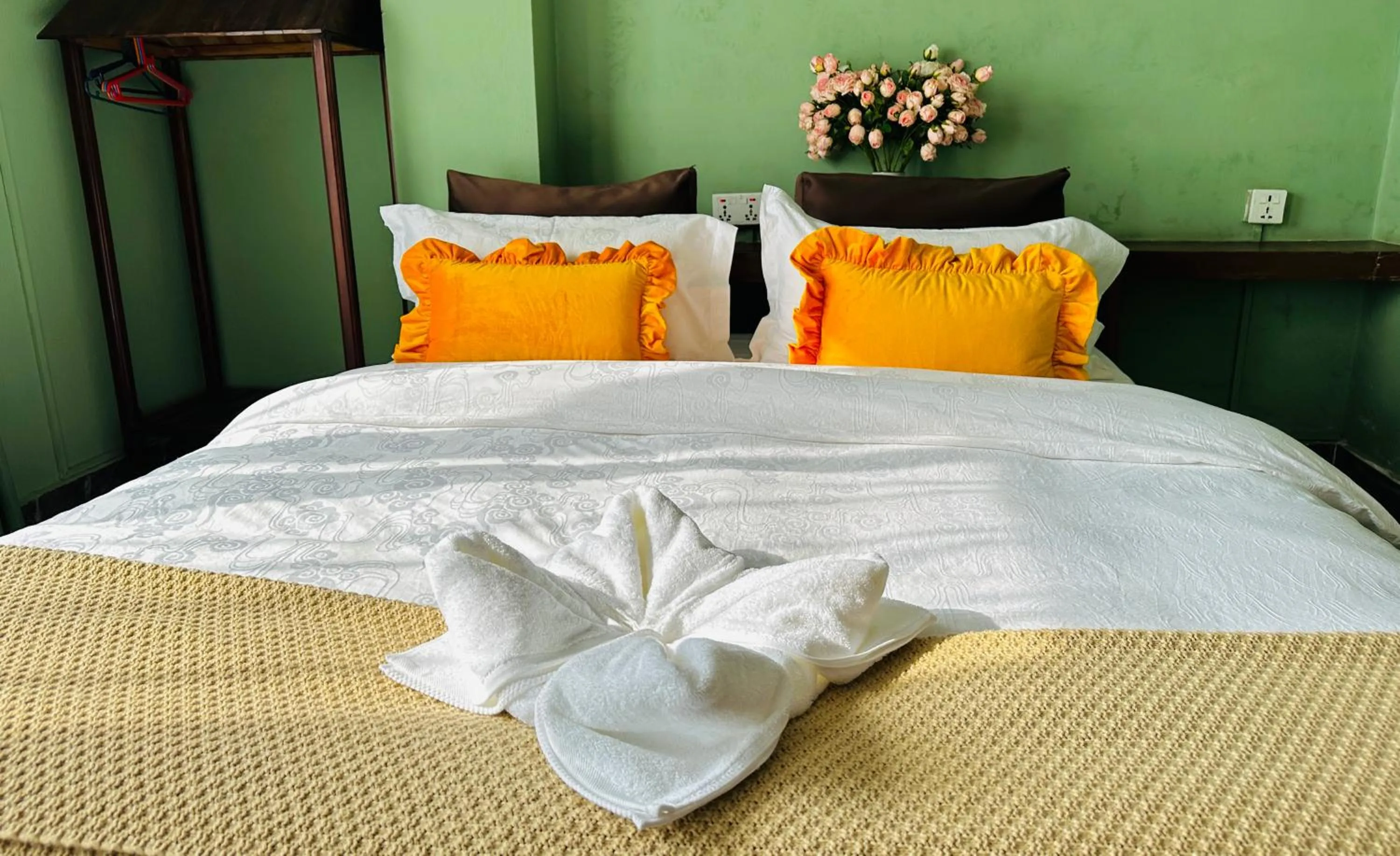 Bed in Hotel Darwin