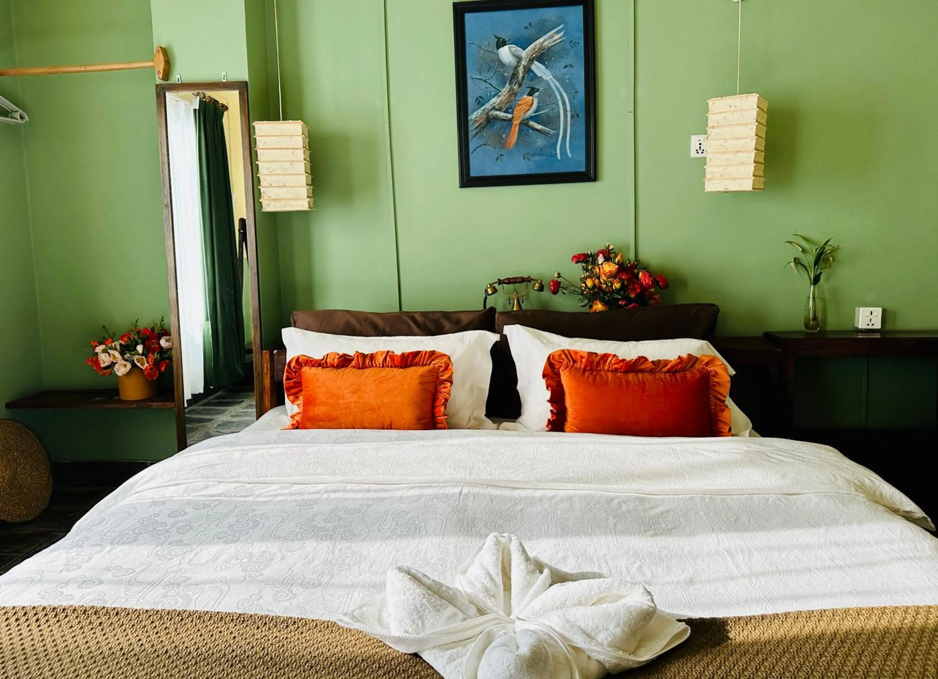 Bed in Hotel Darwin